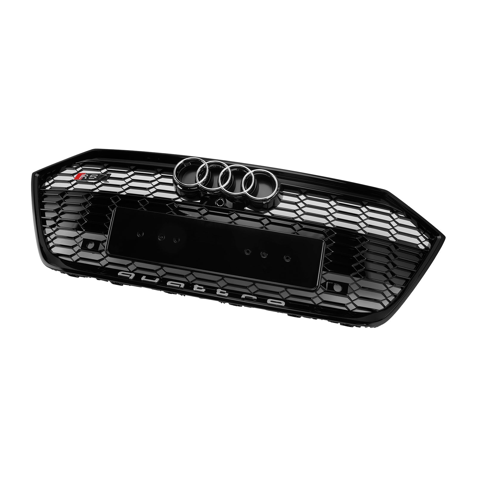Brillant Black Front Bumper Grid voor Audi A7 C8/Sline/S7 2019-2024
