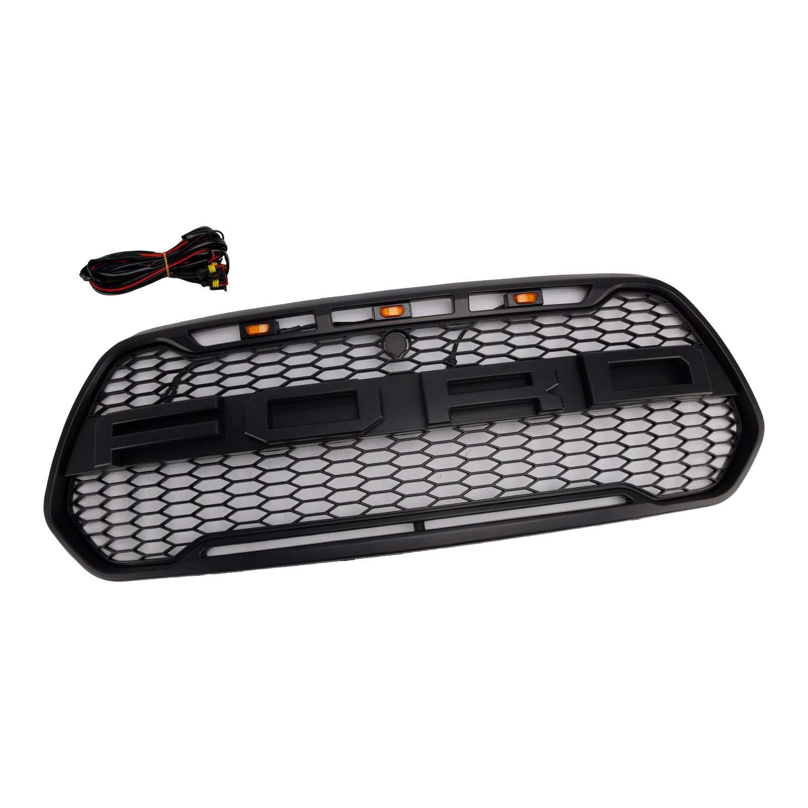 Črna maska ​​sprednjega odbijača za Ford Transit 150, 250, 350 in 350H (2015-2019).