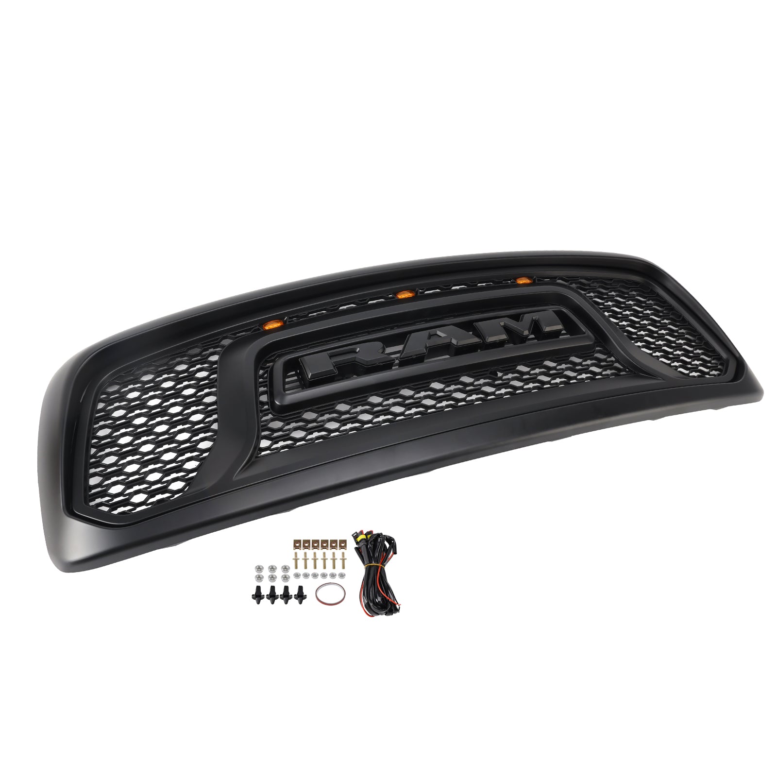 Grille de pare-chocs avant style rebelle pour Dodge RAM 1500/2500/3500 2002-2005