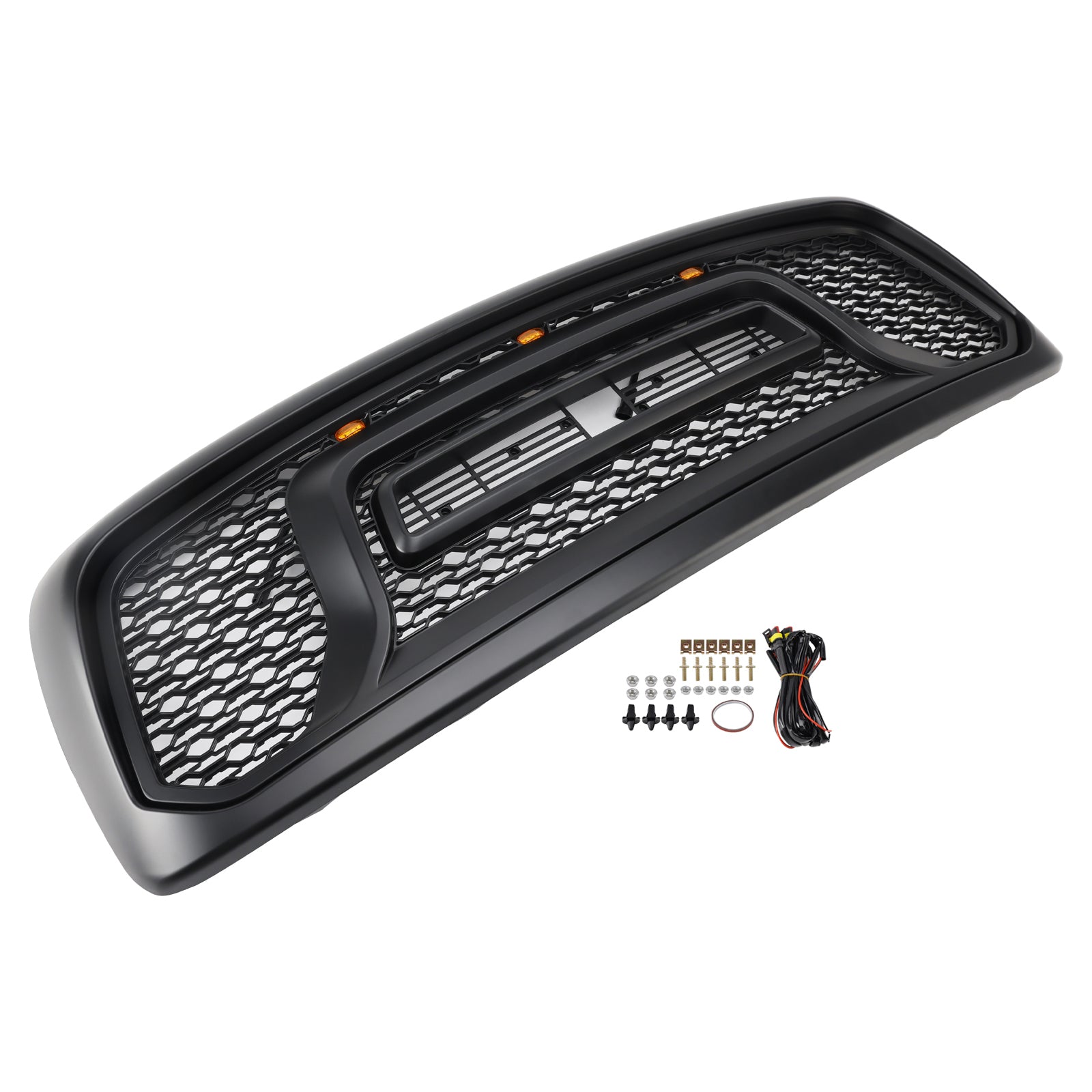 Grille de pare-chocs avant style rebelle pour Dodge RAM 1500/2500/3500 2002-2005