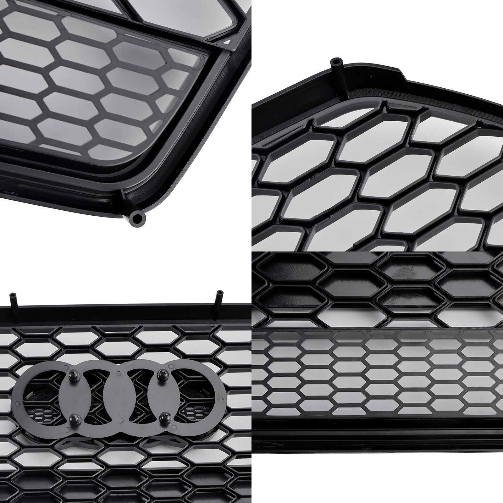 RS6 Style Honeycomb Grille dla Audi S6 (C7) C7PA Failift 2016-2018