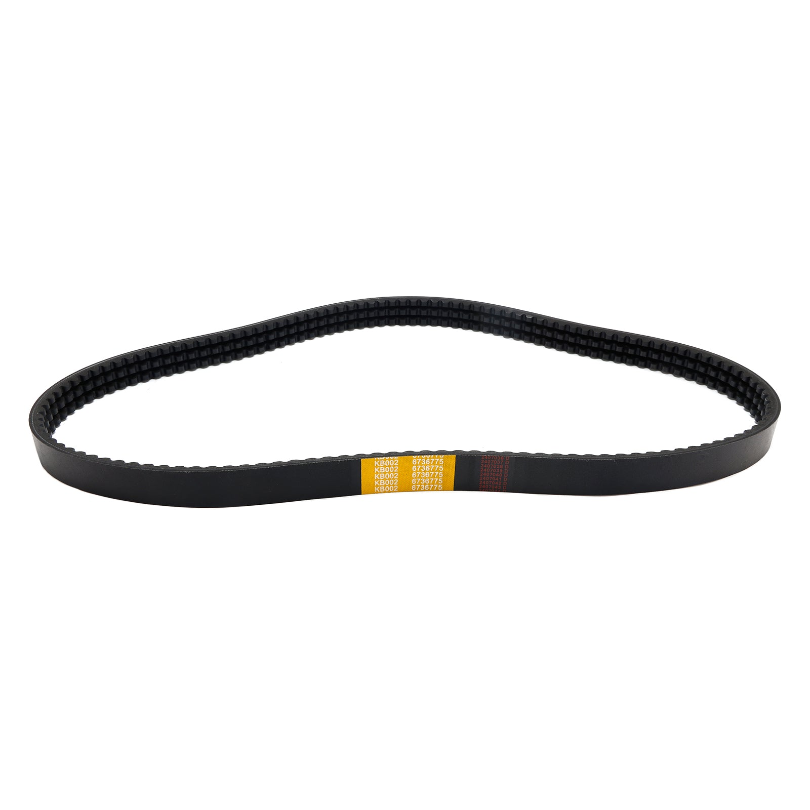 Courroie 'entraînement 6736775 pour chargeur Bobcat 753 S130 S150 S160 S175 S185 S205 T140