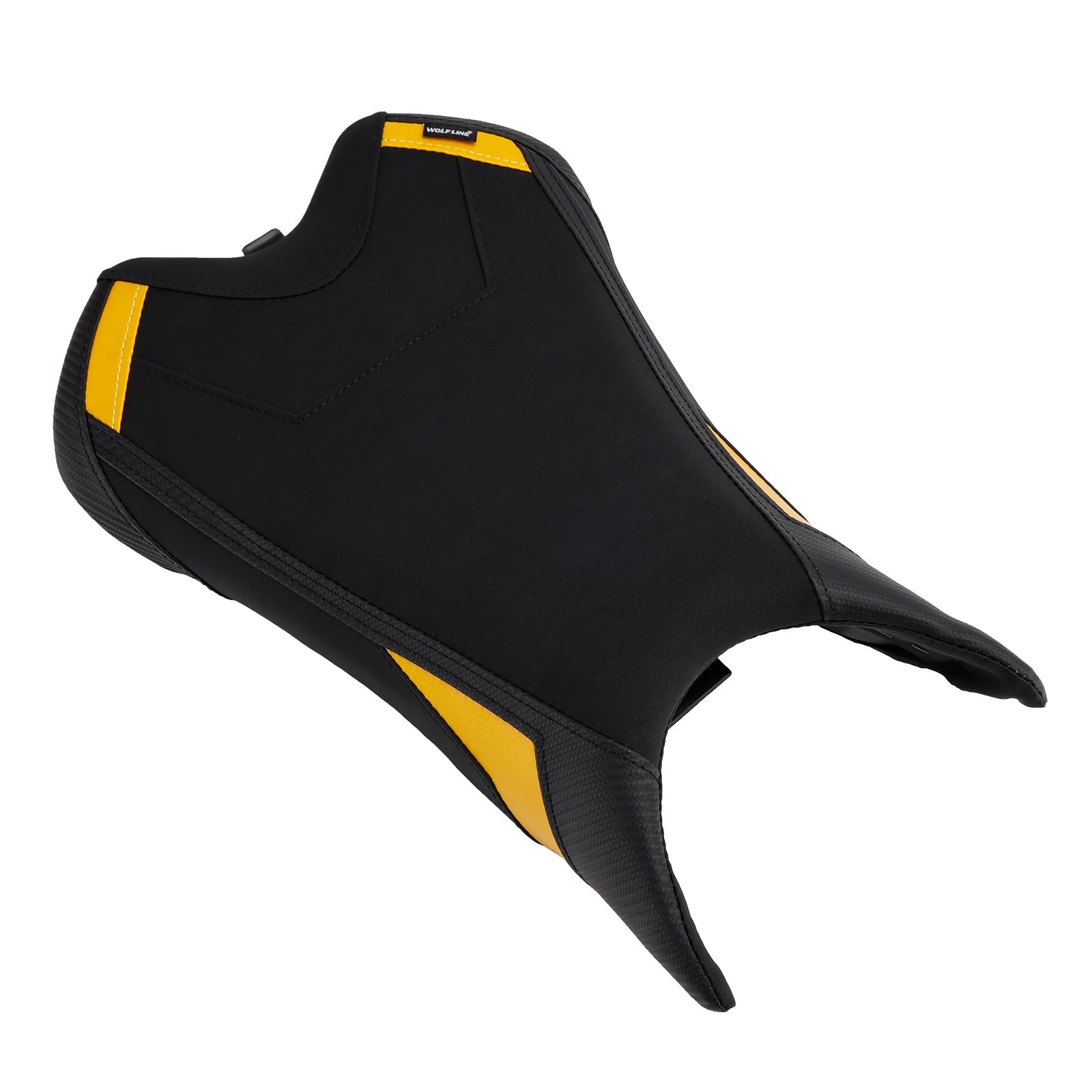 Coussin de siège conducteur avant Raider rouge pour Street Triple 765R/RS (2023-2025).