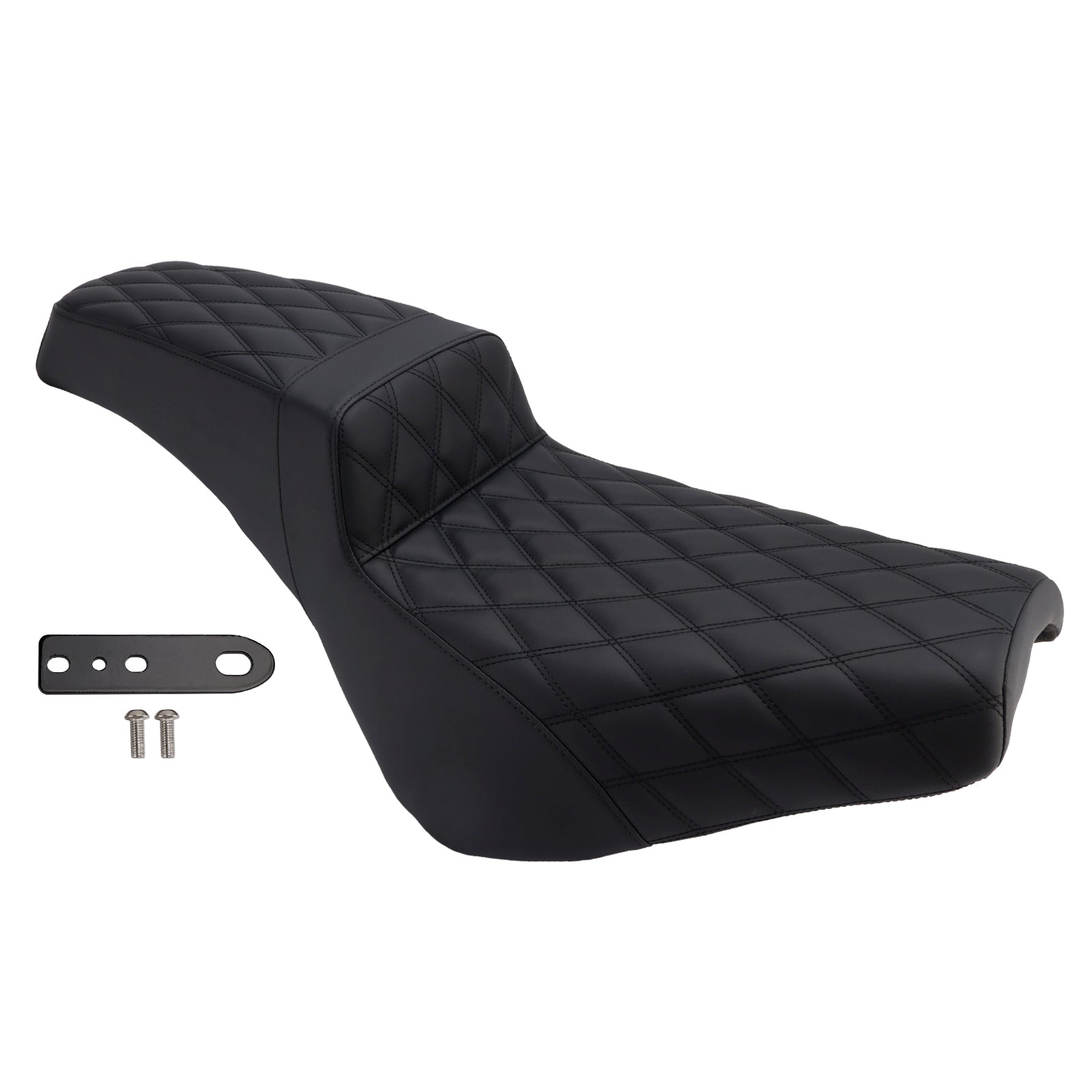 Sella pilota/passeggero con cuscino completo a coste per Street Bob 114 Softail 2021-2025