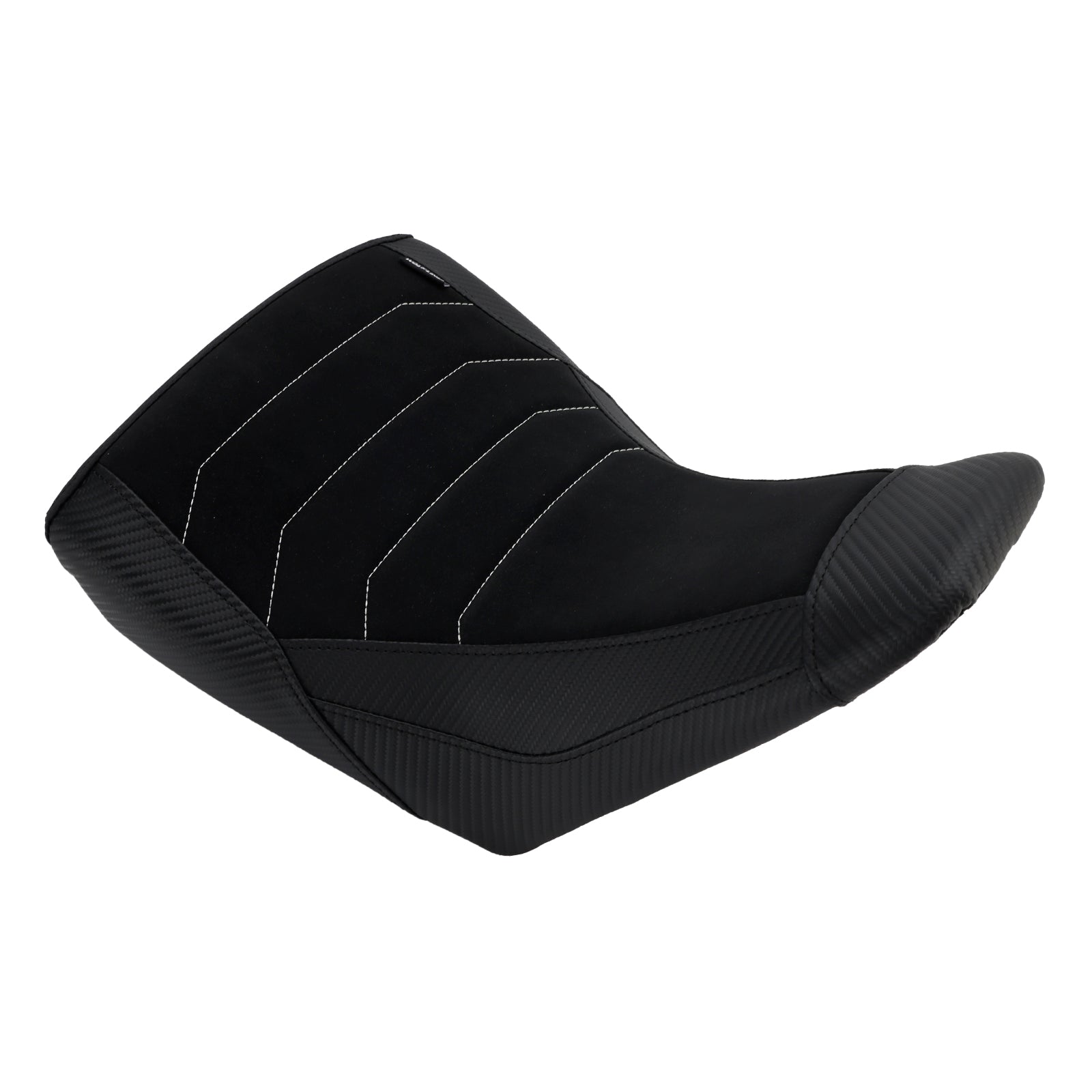 Voorste zitkussen voor de bestuurdersstoel van de Suzuki V-Strom DL1050 (2023-2025), rood en geel.