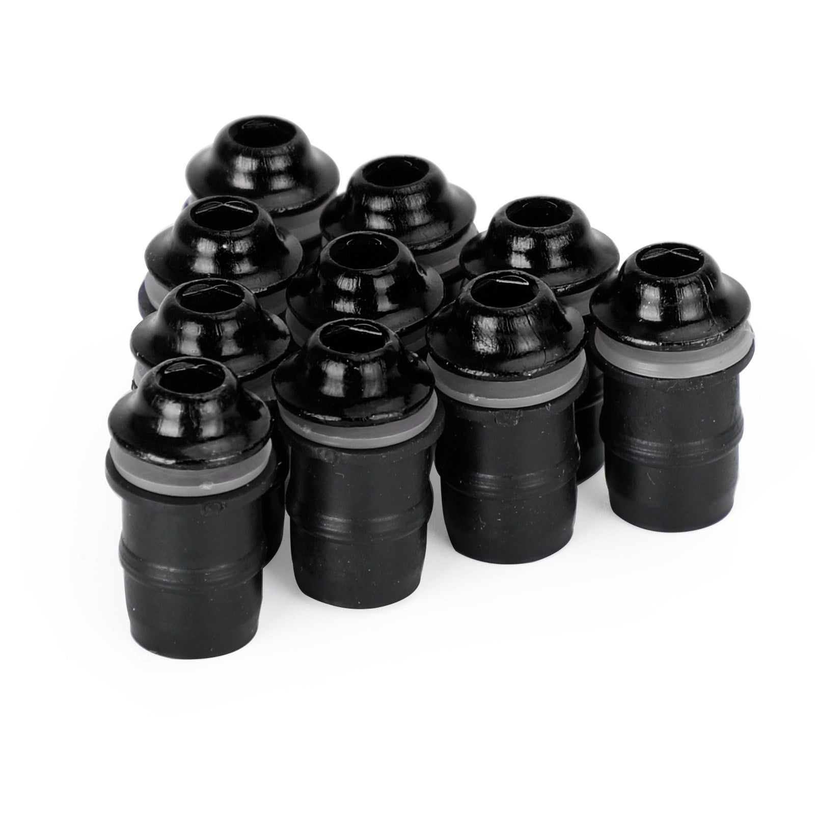 10 pièces moto pare-brise bouclier aluminium M5 x 16mm vis boulon et caoutchouc bien écrous et rondelles kit