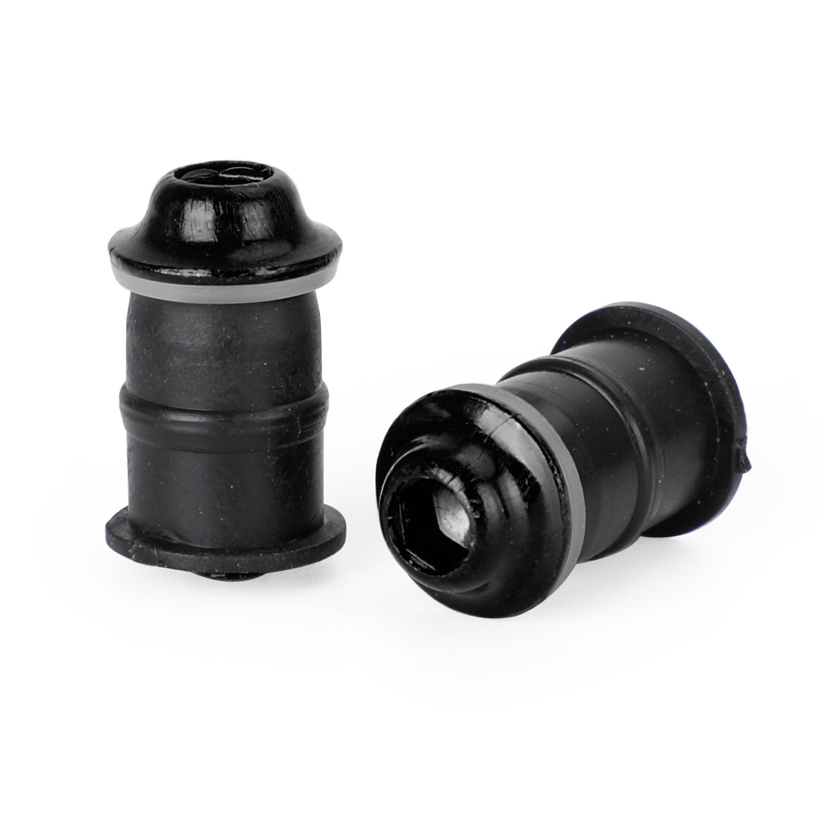 10 pièces moto pare-brise bouclier aluminium M5 x 16mm vis boulon et caoutchouc bien écrous et rondelles kit