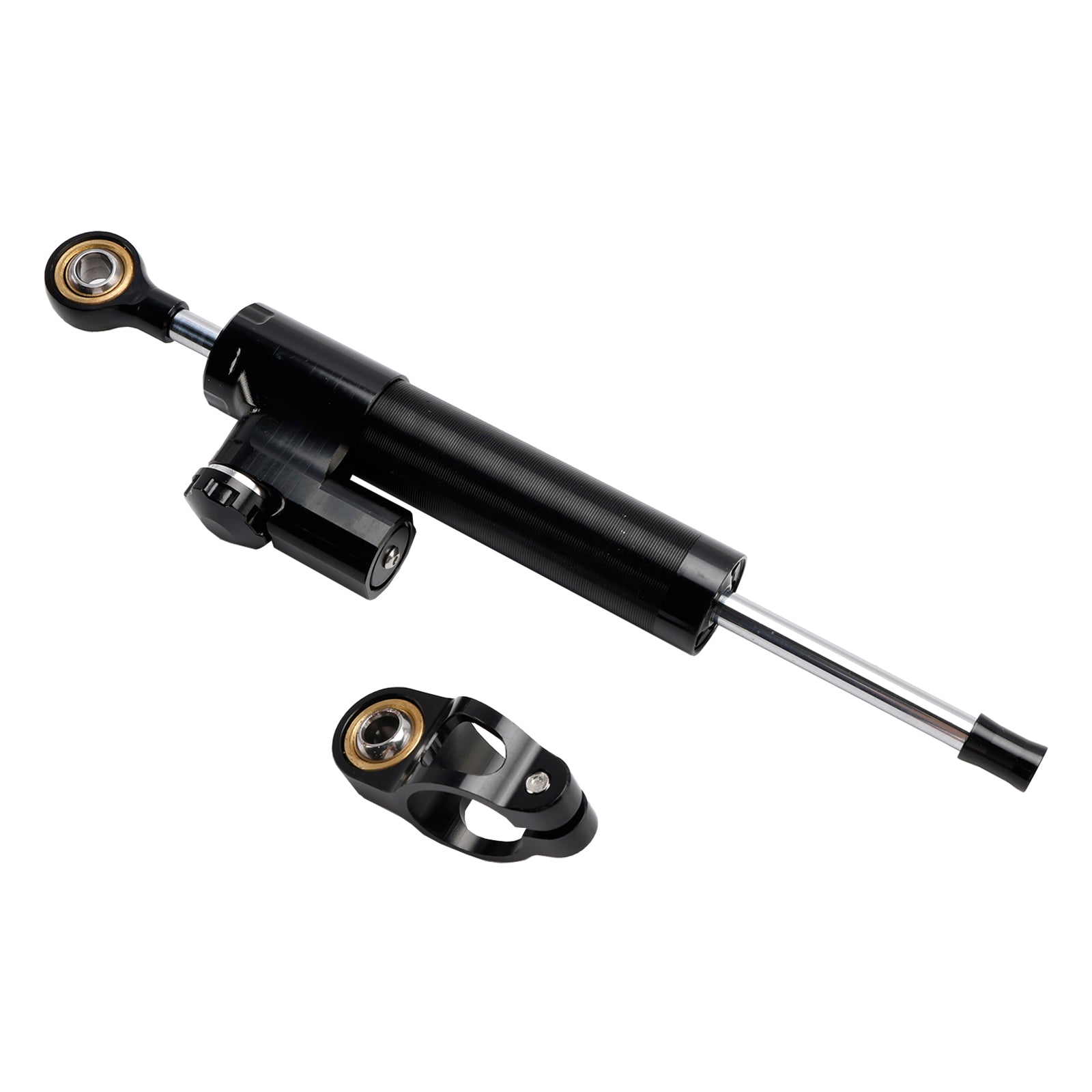 Stabilisateur d'amortisseur de direction de moto pour HONDA CB400 SUPER FOUR 1996-2015 noir générique