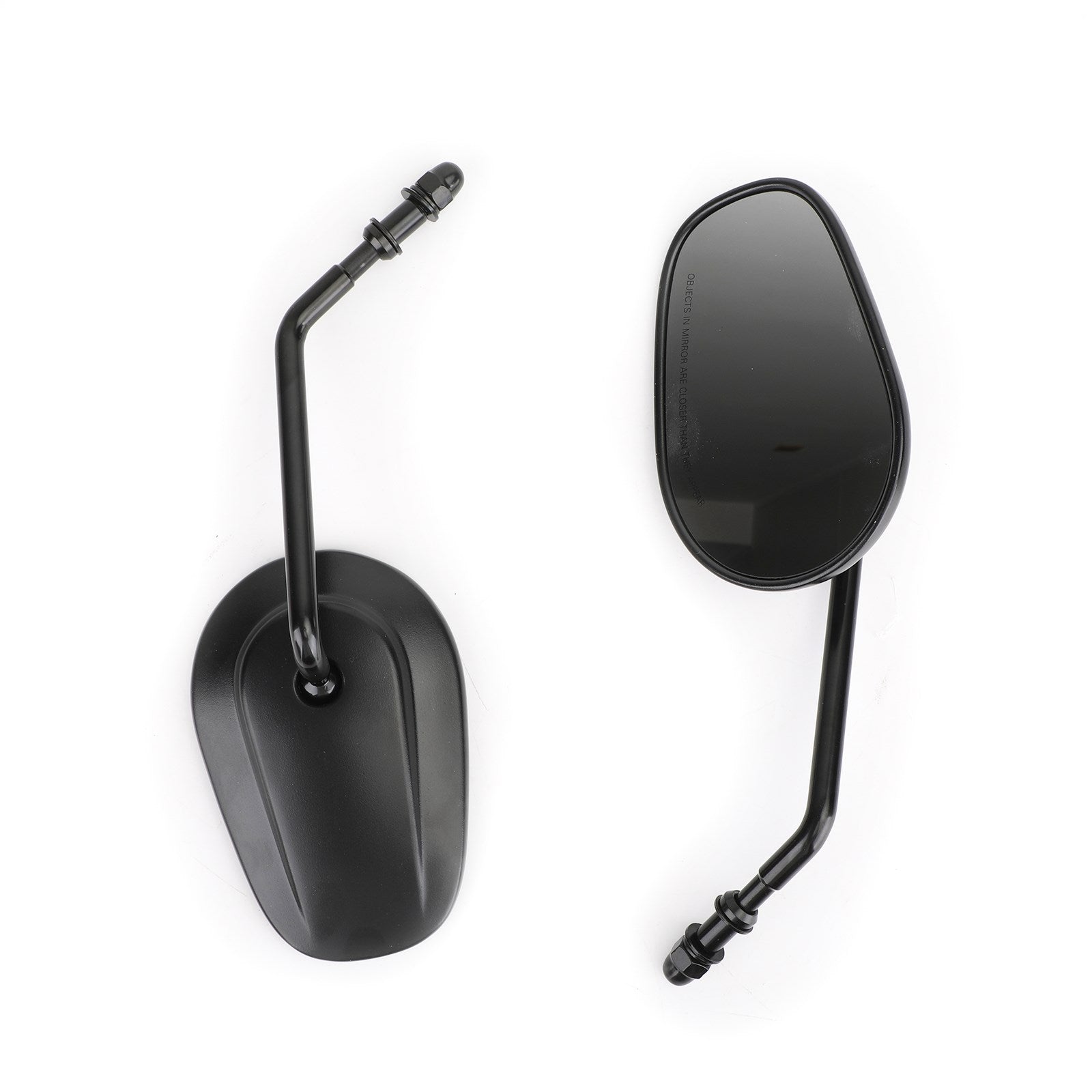 Paire de Rétroviseurs Chromé Harley - Compatible Road King/Softail/XL1200 (Style Custom)