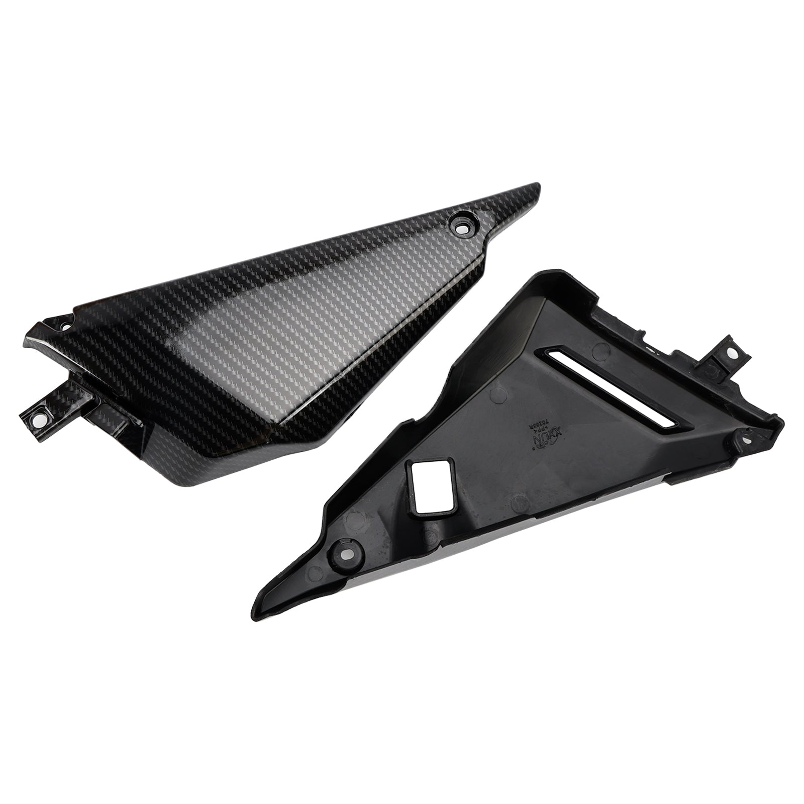 Carenatura del pannello di copertura del telaio laterale in carbonio per Kawasaki Z650 Ninja 650 2017-2020