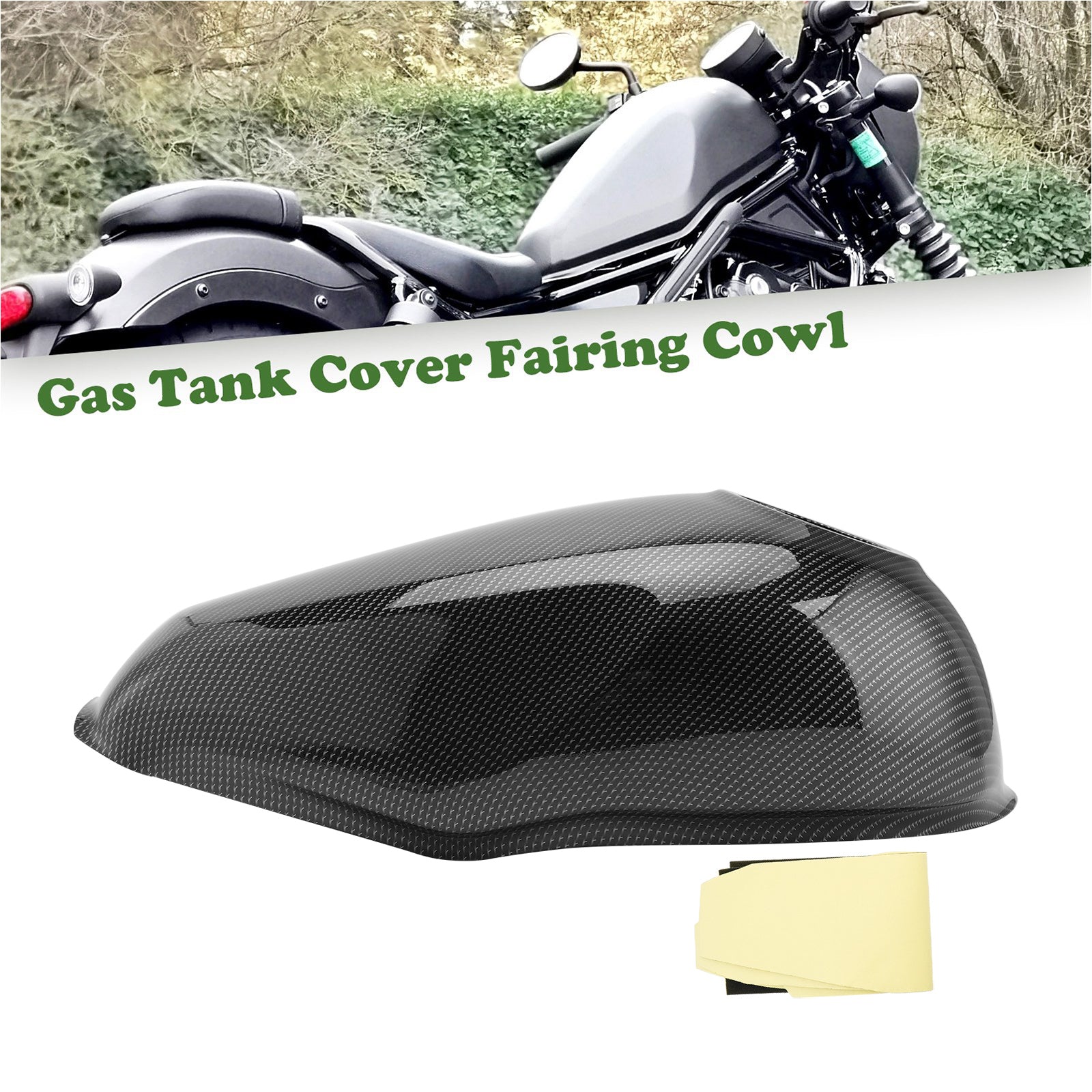 Capot de carénage de garniture de réservoir de gaz pour Honda Rebel CMX300 2021-2022 CMX500 2017-2023 générique