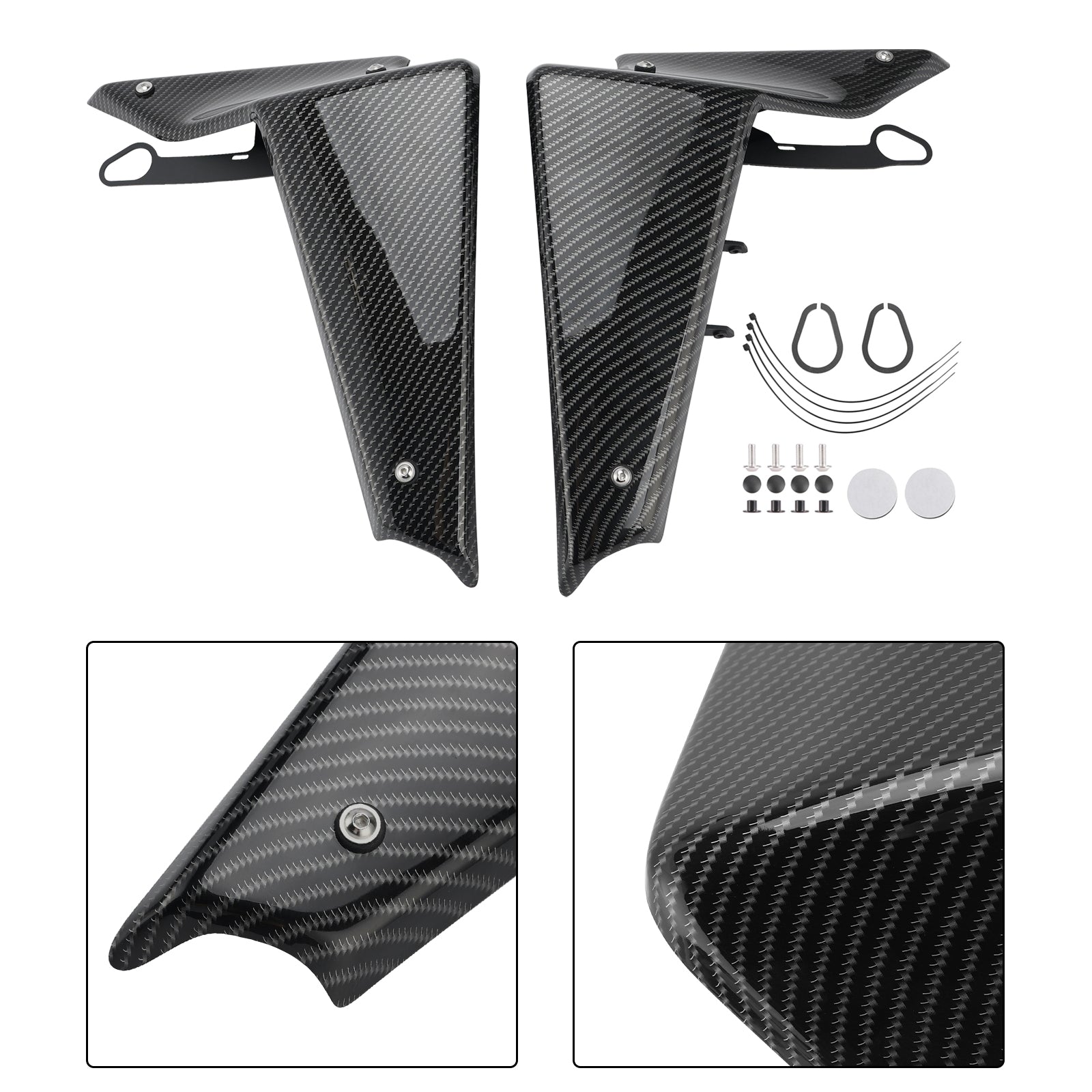 Aerodynamische vleugel-deflector Yamaha MT-09 SP FZ 09 2021-2022