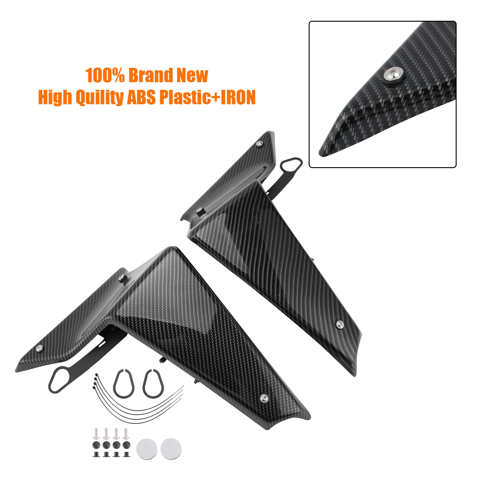 Aerodynamische vleugel-deflector Yamaha MT-09 SP FZ 09 2021-2022