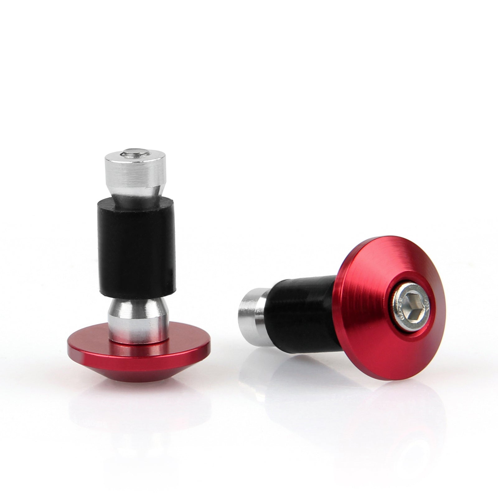 Moto universale da strada 7/8" Manopole manubrio Tappi estremità manubrio generici