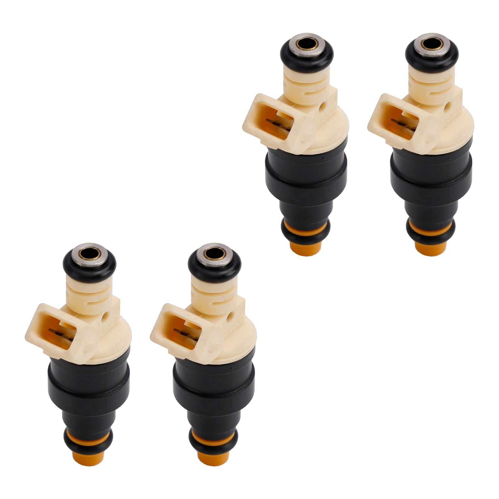 4 pezzi BMW K100 Moto Disco a foro singolo EV1 14LB 0280150210 Iniettori di carburante