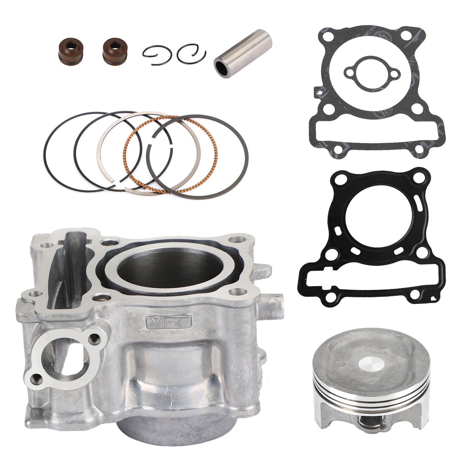 Kit Joint Piston Cylindre 58mm Pour Yamaha NMAX 125 / MBK Ocito Big Bore 155cc Générique