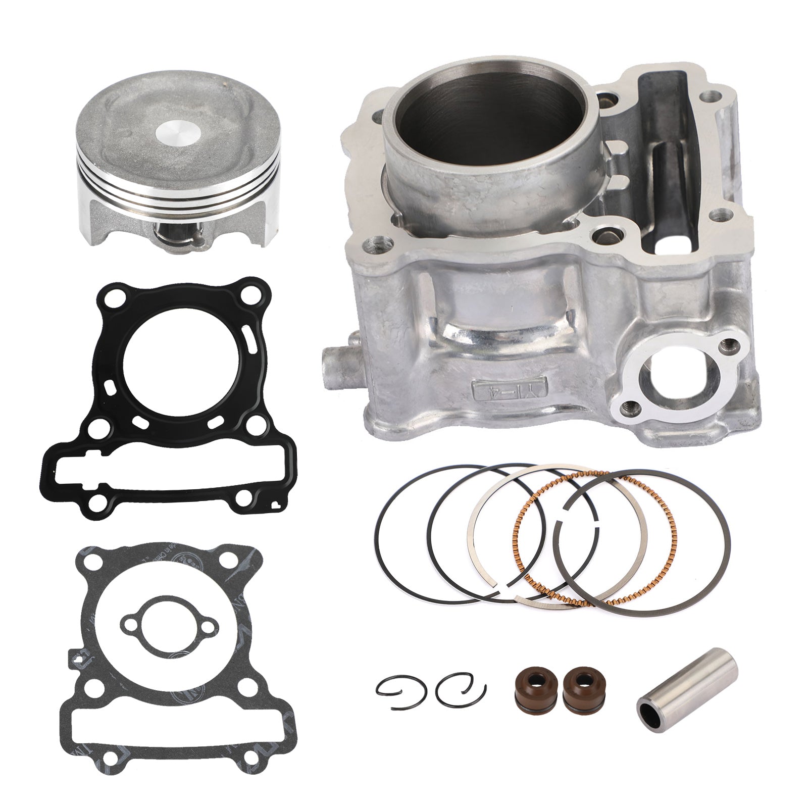 Kit de juntas de pistón de cilindro 58 mm para Yamaha NMAX 125 / MBK Ocito Big Bore 155cc Genérico