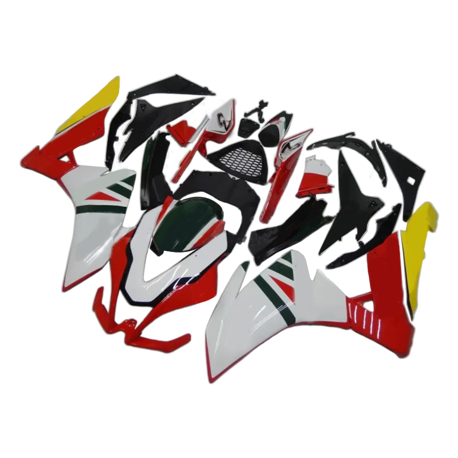 Amotopart Aprilia RSV4 1000 2009-2015 Kit Carrosserie Plastic ABS