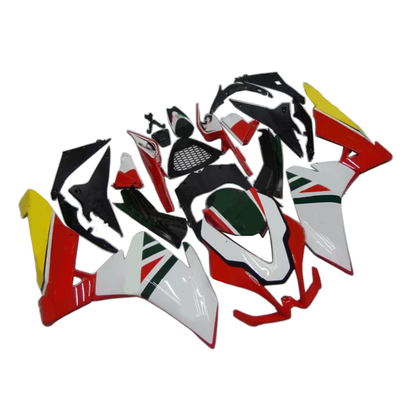 Amotopart Aprilia RSV4 1000 2009-2015 Kit Carrosserie Plastic ABS