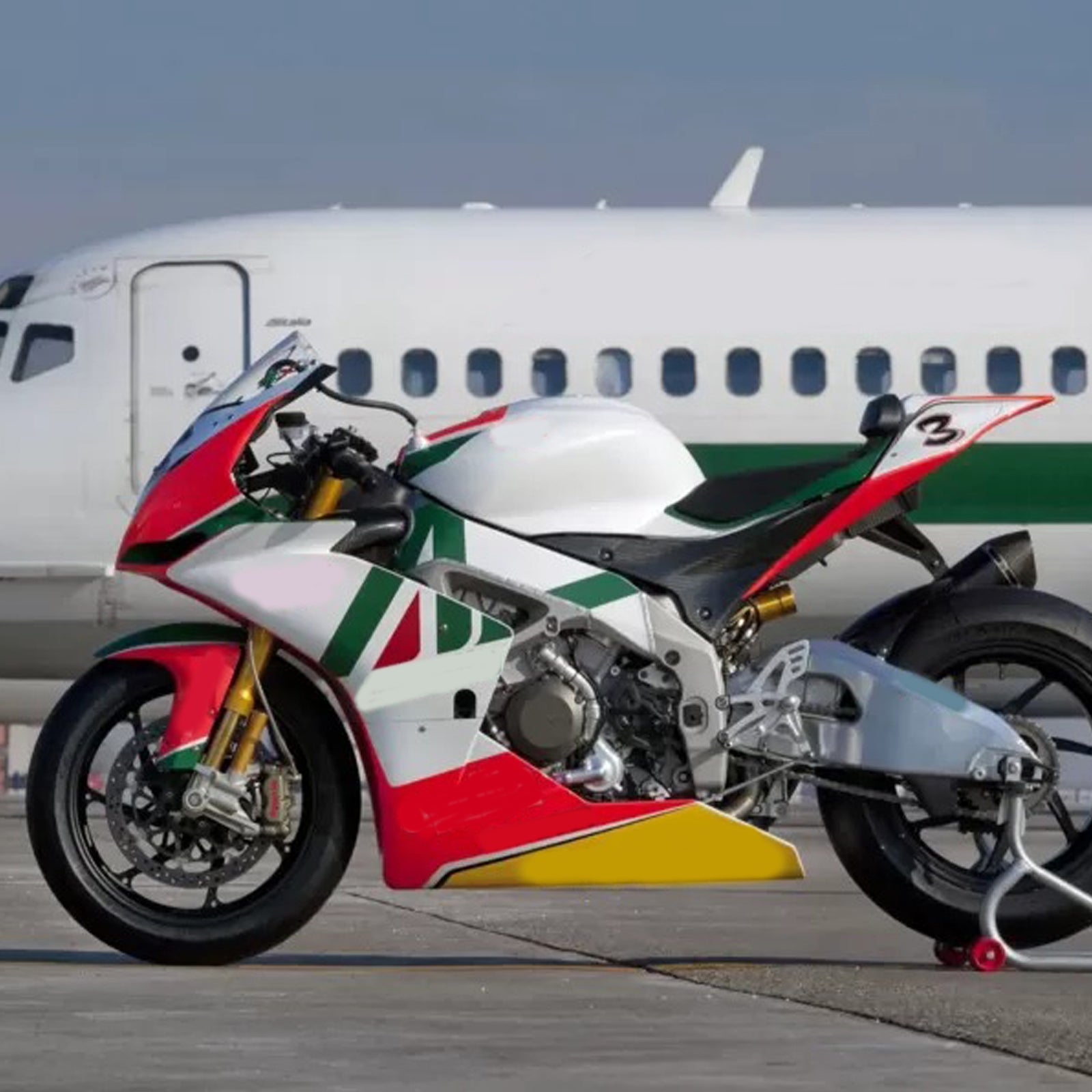 Amotopart Aprilia RSV4 1000 2009-2015 Kit Carrosserie Plastic ABS