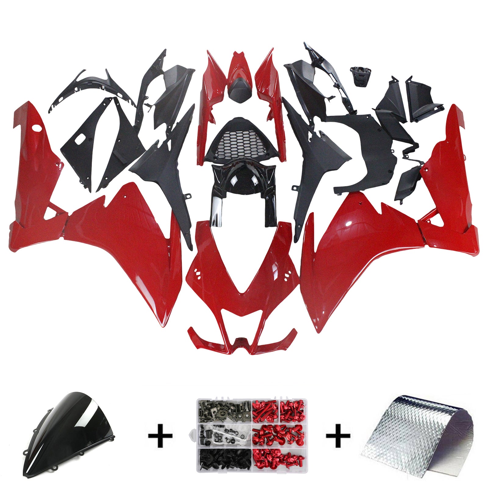 Amotopart Aprilia RSV4 1000 2009-2015 ABS kunststof carrosseriekuipset