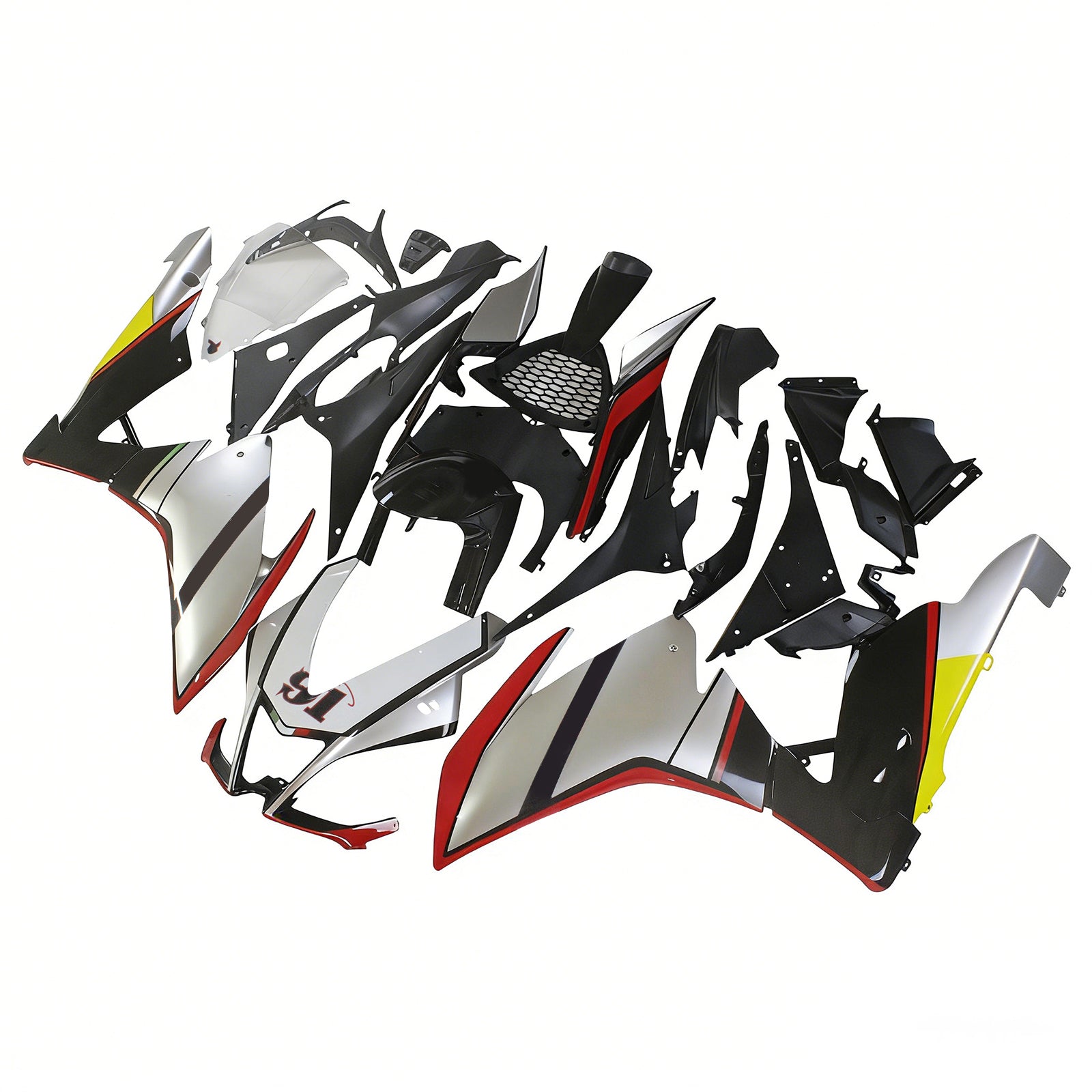 Amotopart Aprilia RSV4 1000 2009-2015 ABS muovinen korirakennesarja