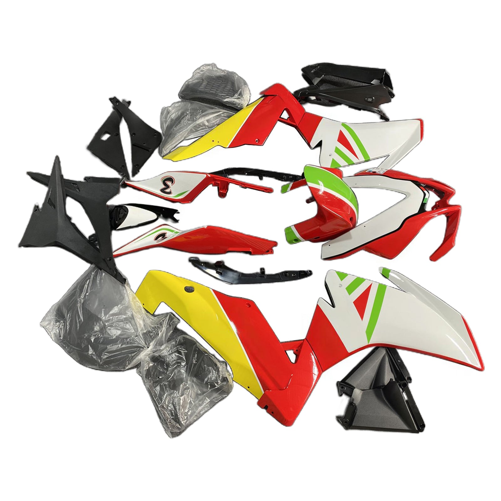 Amotopart Aprilia RSV4 1000 2009-2015 ABS muovinen korirakennesarja