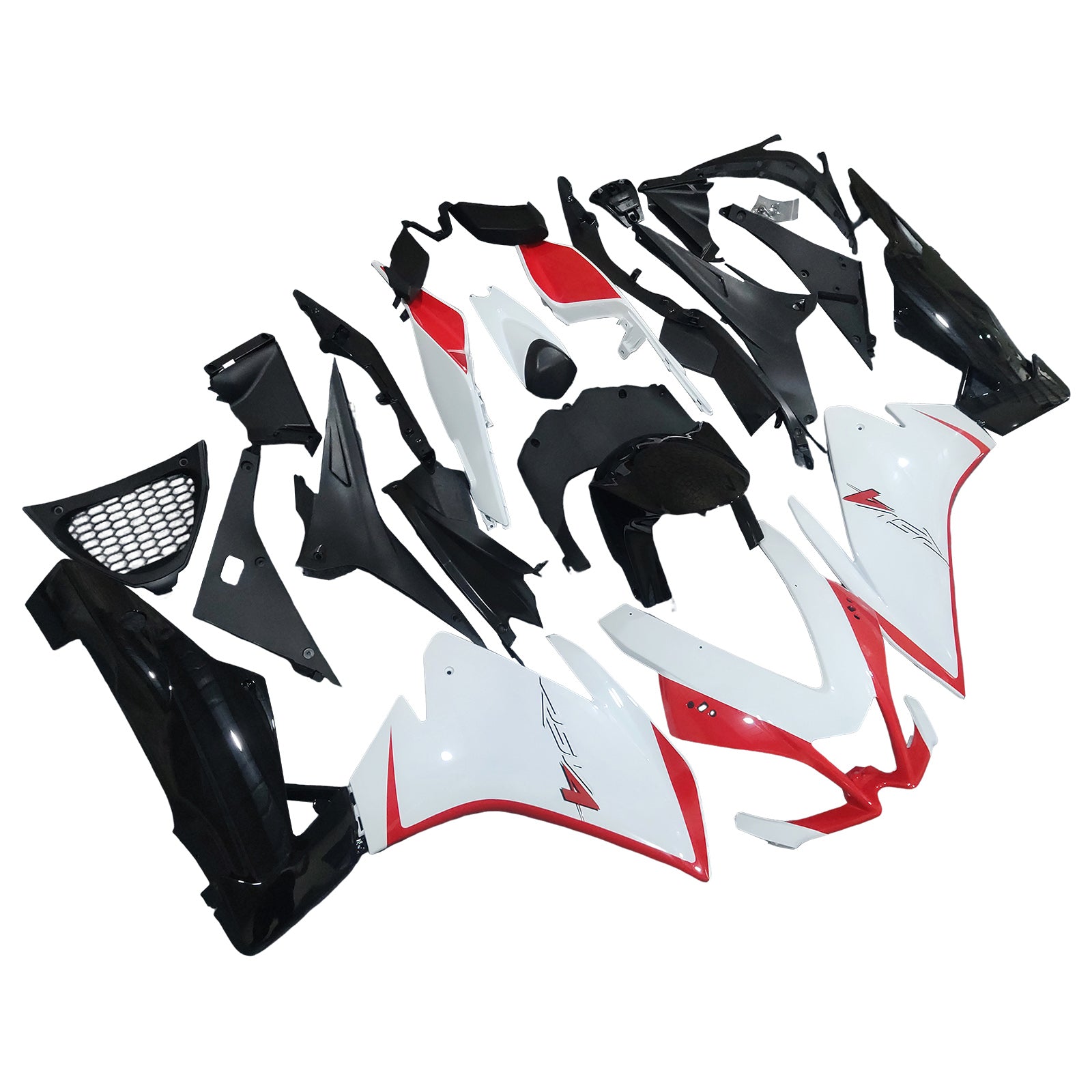 Amotopart Aprilia RSV4 1000 2009-2015 Kit Carrosserie plastični abs