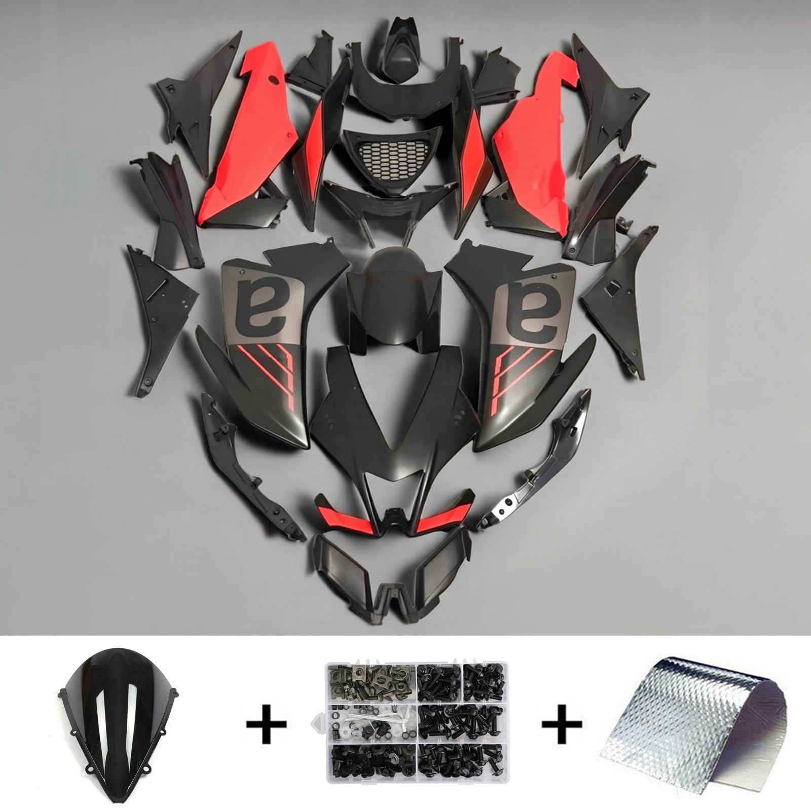 2009-2015 Aprilia RSV4 1000 Kit de carénage d'injection carrosserie plastique ABS