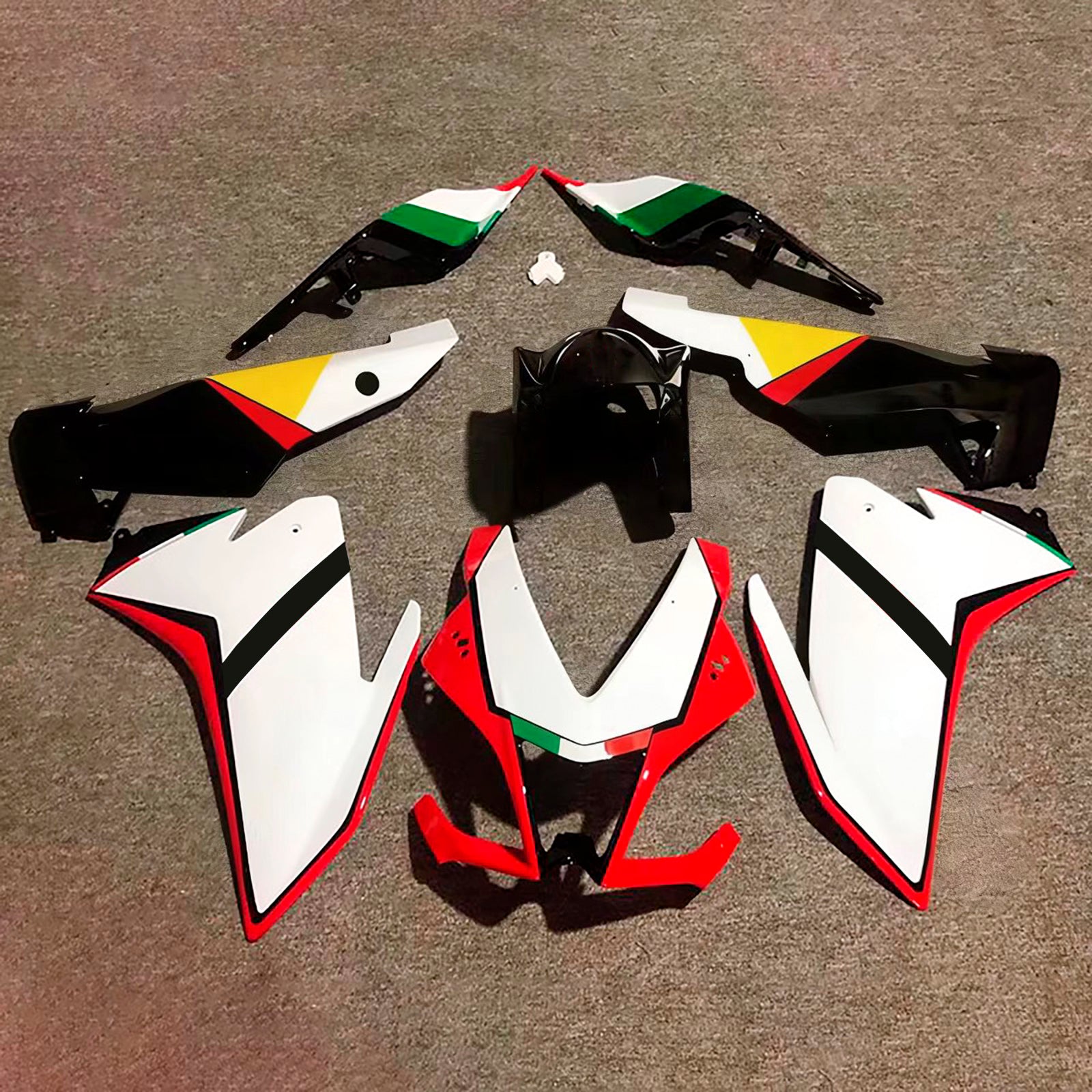 Kit de carénage d'injection Aprilia RSV4 1000 2009-2015 Carrosserie Plastique ABS