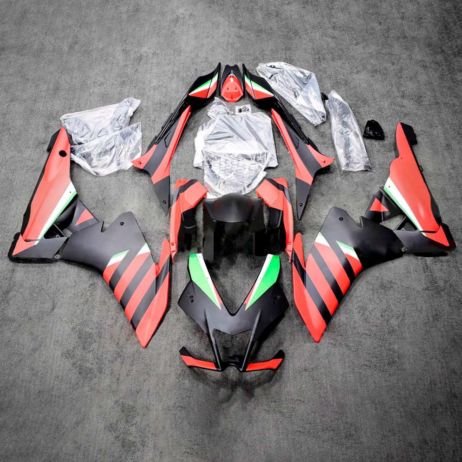 Kit de carénage d'injection Aprilia RSV4 1000 2009-2015 Carrosserie Plastique ABS