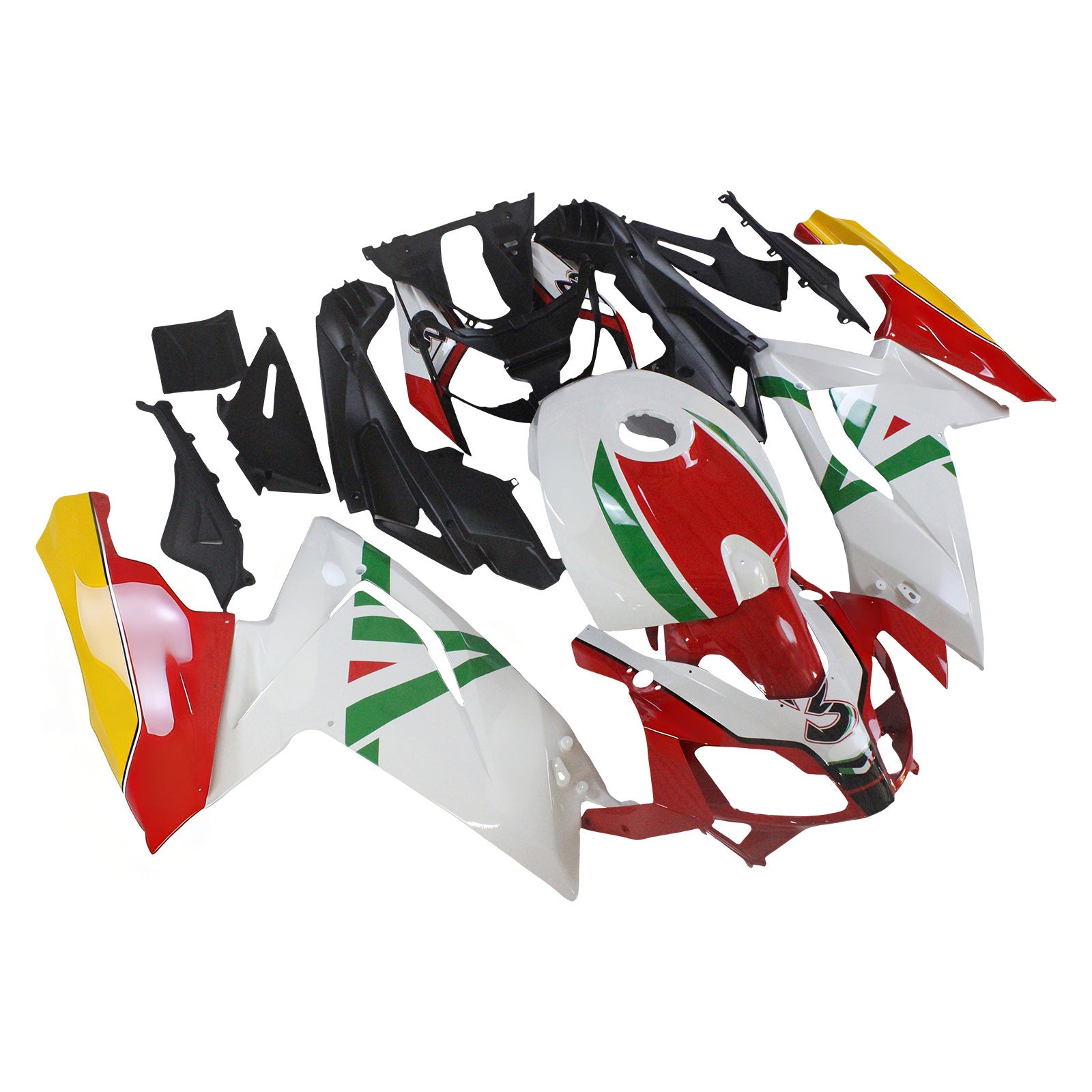 Kit de carénage Amotopart 2006-2011 Aprilia RS125