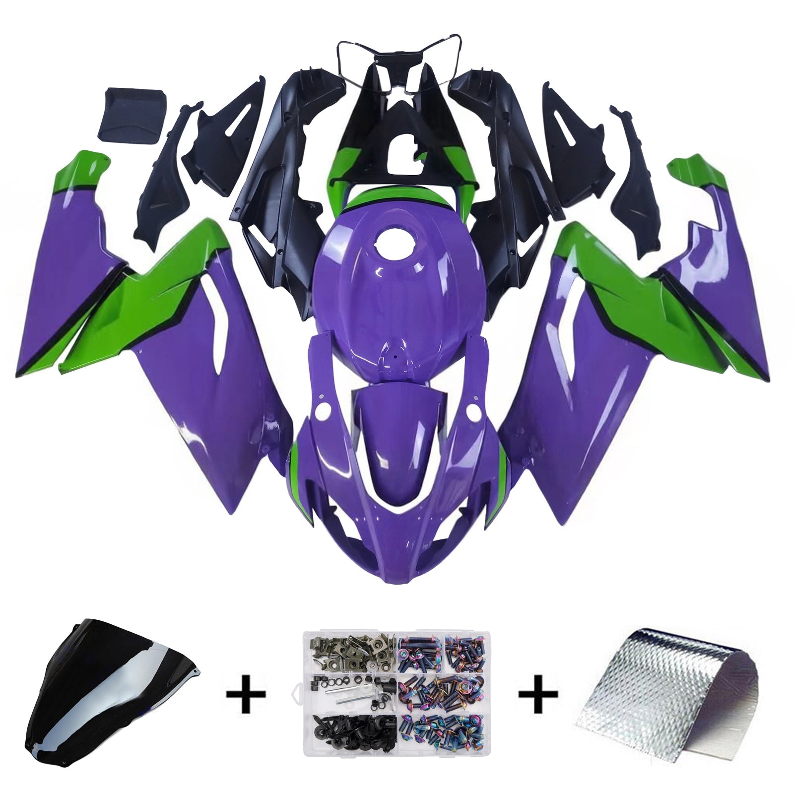 Kit de carenado de inyección Bodywork ABS de plástico adecuado para Aprilia rs125 2006-2011
