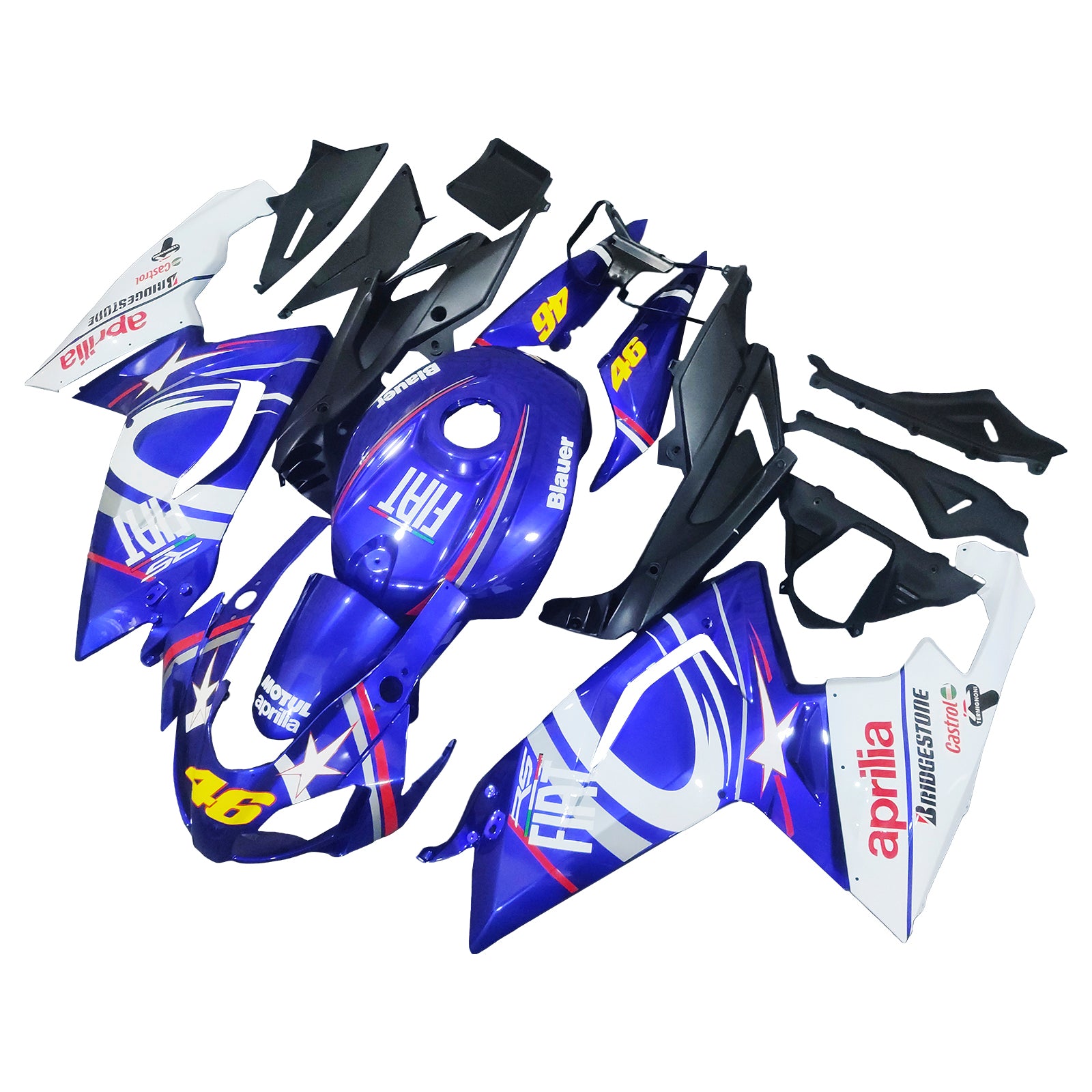 Amotopart Aprilia RS125 2006-2011 Kit Plastic Bodest