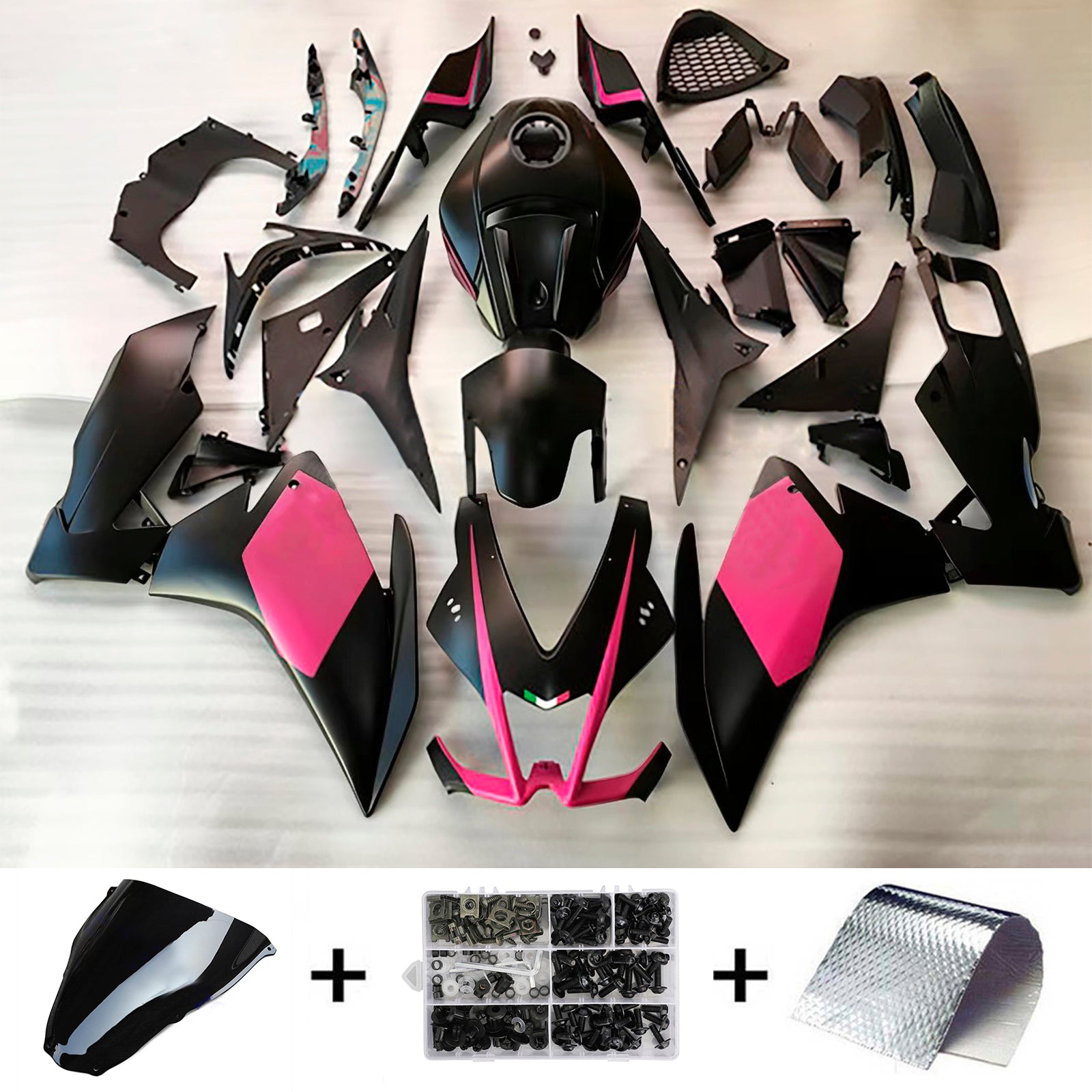 Kit de carénage d'injection Aprilia RS125 2006-2011 Carrosserie Plastique ABS