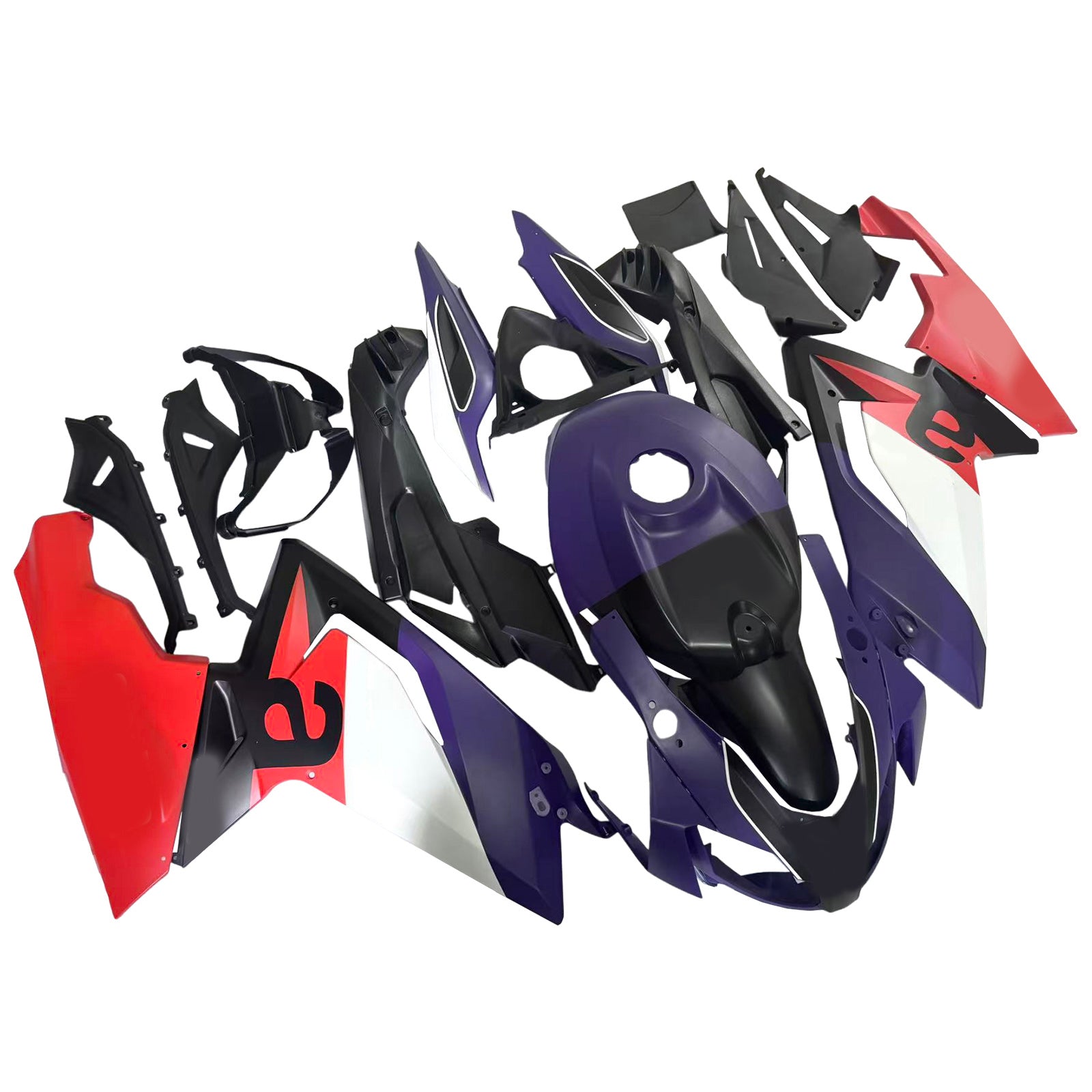 Kit de carénage d'injection Aprilia RS125 2006-2011 Carrosserie Plastique ABS