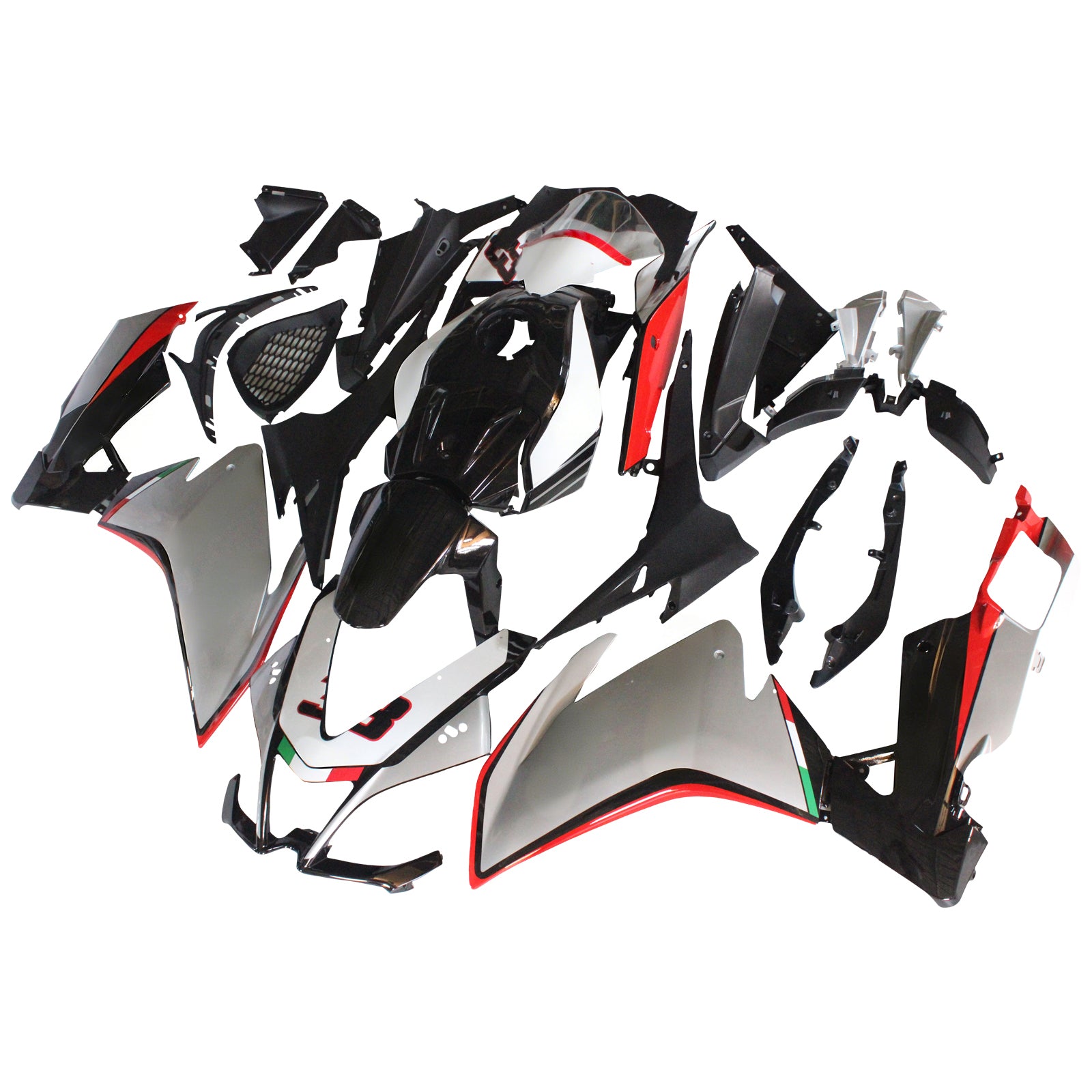 Amotopart Aprilia RS4 RS125 RS50 2012-2016 Kit de carénage Carrosserie