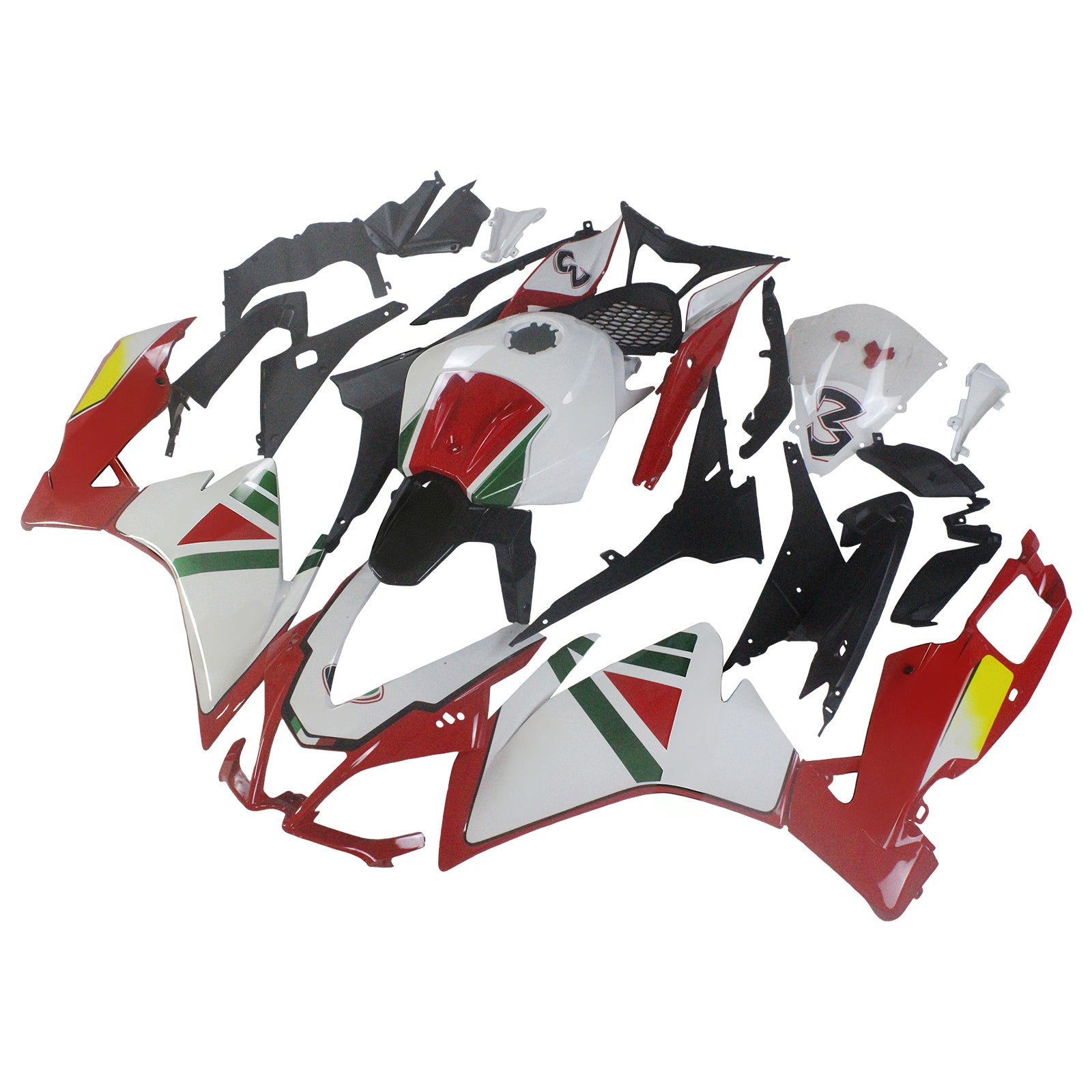 AMOTOPART Aprilia Rs4 Rs 125 Rs 50 2012-2016 Kit de carroserie