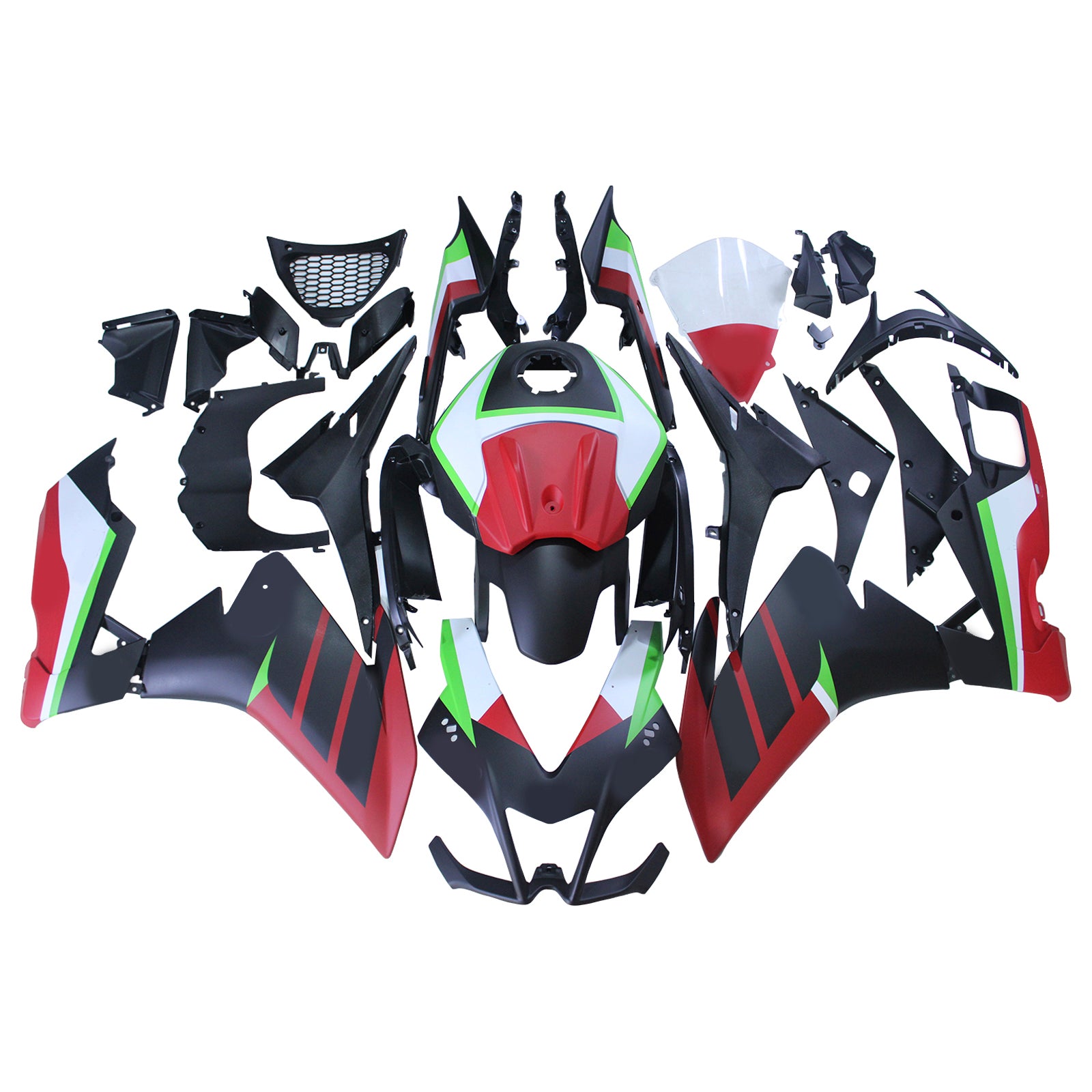 Amotopart Aprilia RS4 125 50 2012-2016 Kit Carénage Carrosserie