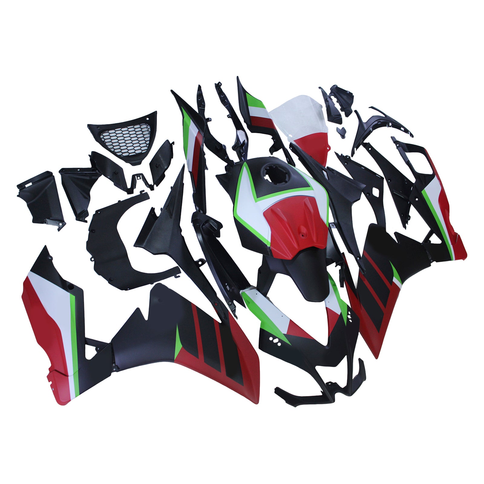 Amotopart Aprilia RS4 125 50 2012-2016 Kit Carénage Carrosserie