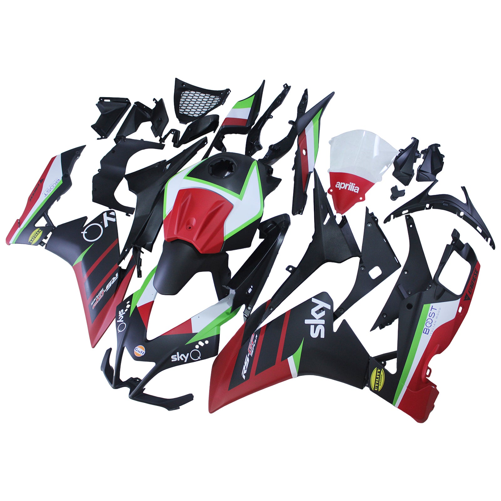 Amotopart Aprilia RS4 125 50 2012-2016 Kit Carrosserie