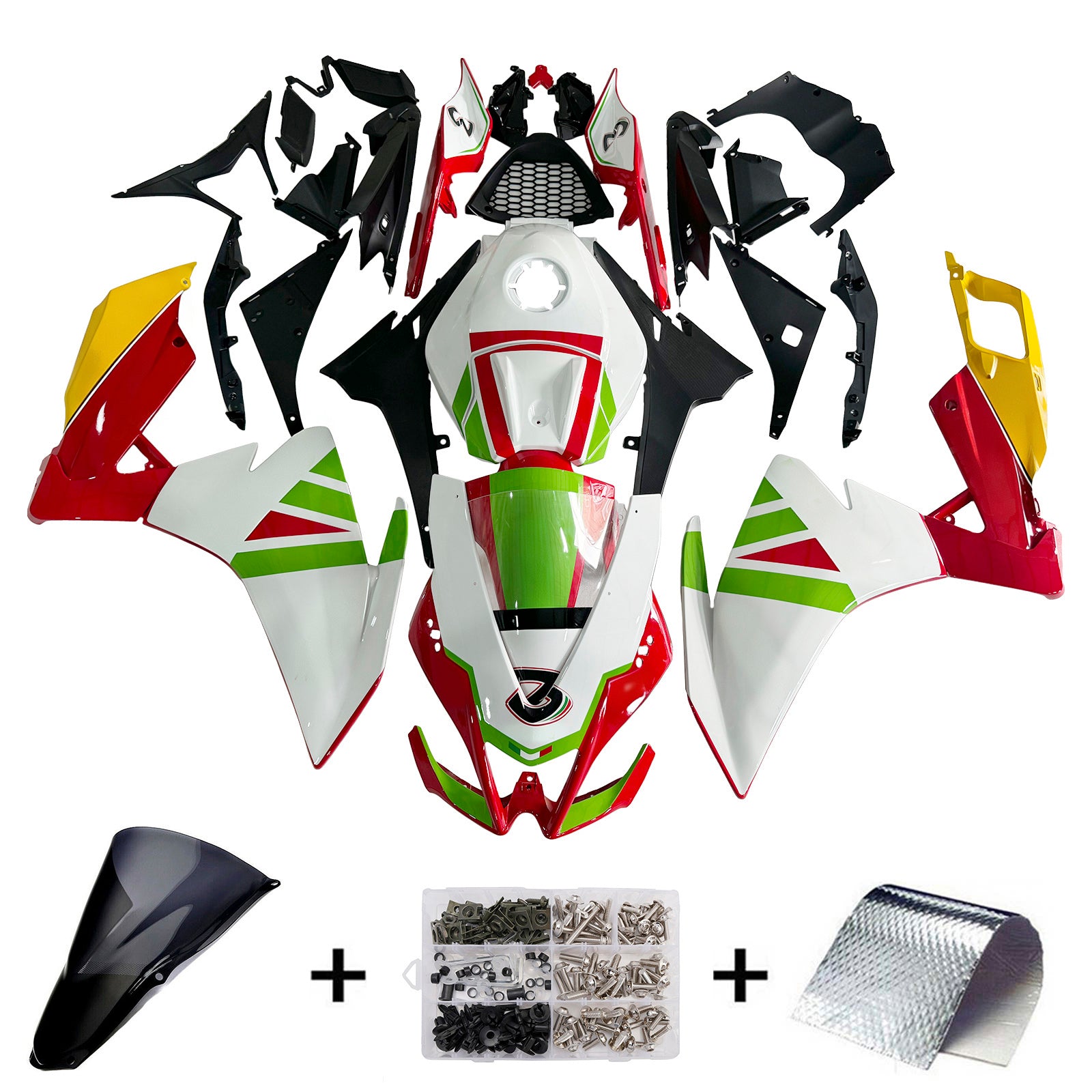 Aprilia Rs4 125 Kit de carenado de inyección 2012-2016
