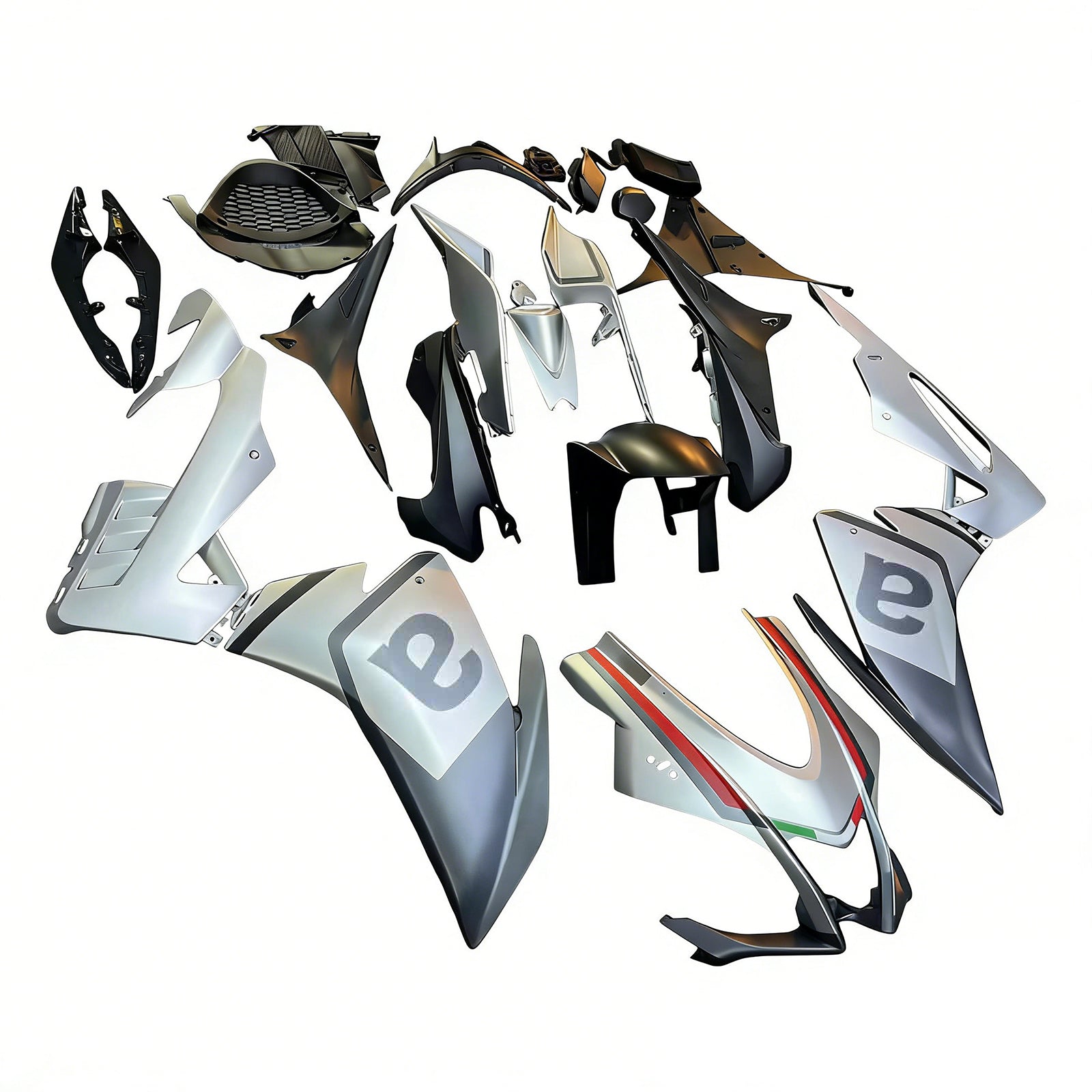 Amotopart Aprilia RSV4 1000 2016-2018 Zestaw owiewek plastikowych do karoserii