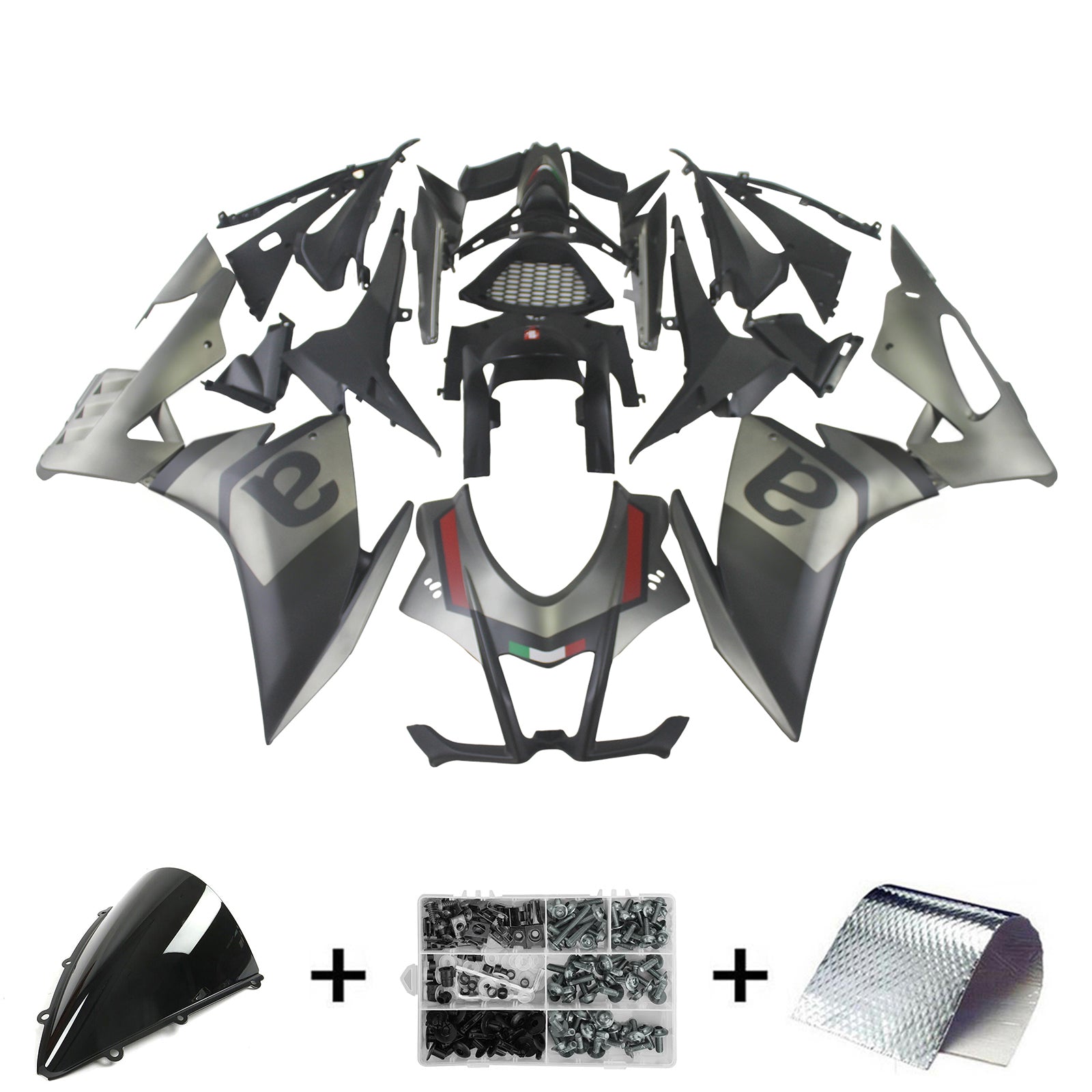 Amotopart Aprilia RSV4 1000 2016-2018 Kit de carénage