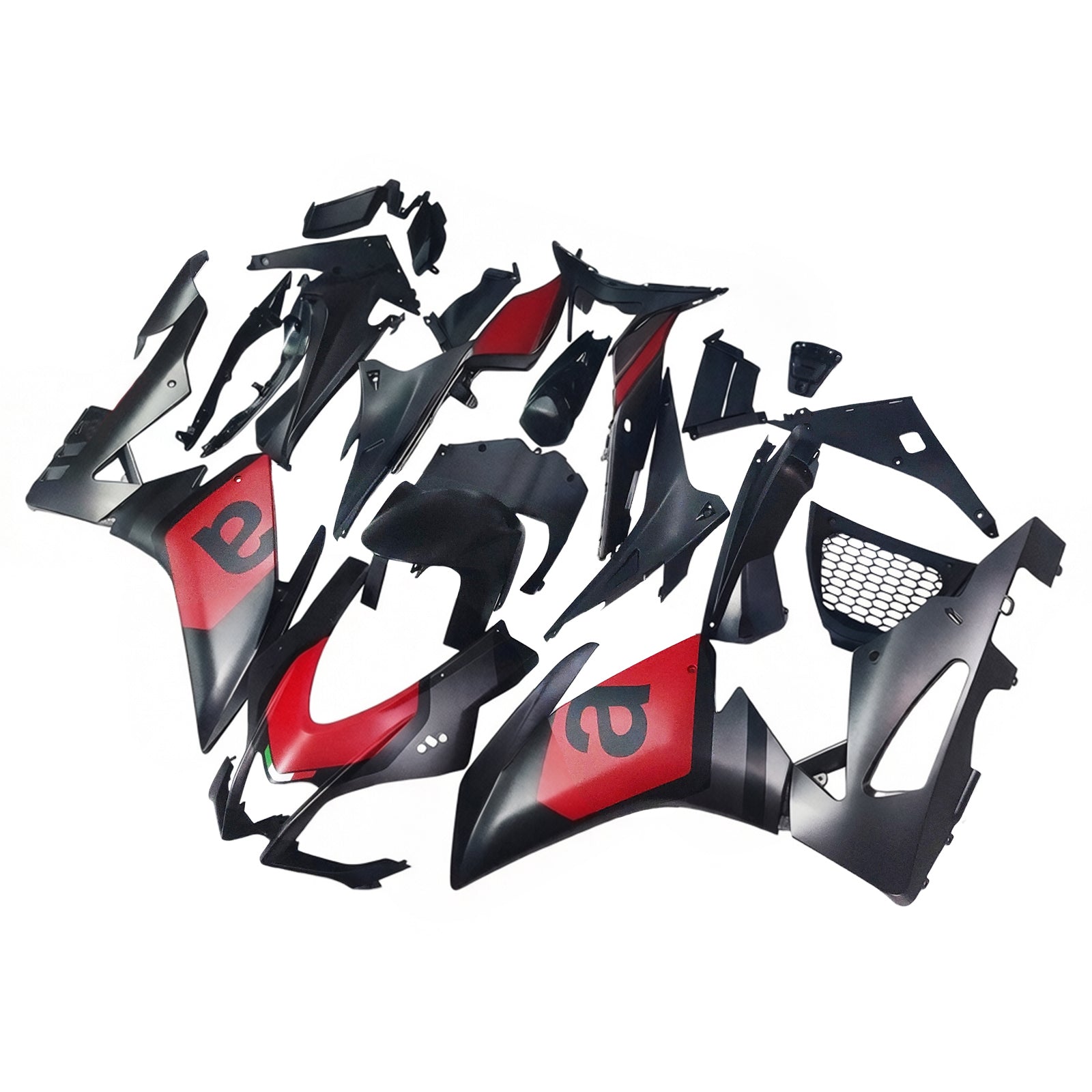Amotopart Aprilia RSV4 1000 2016-2018 Kit Carénage Carrosserie Plastique