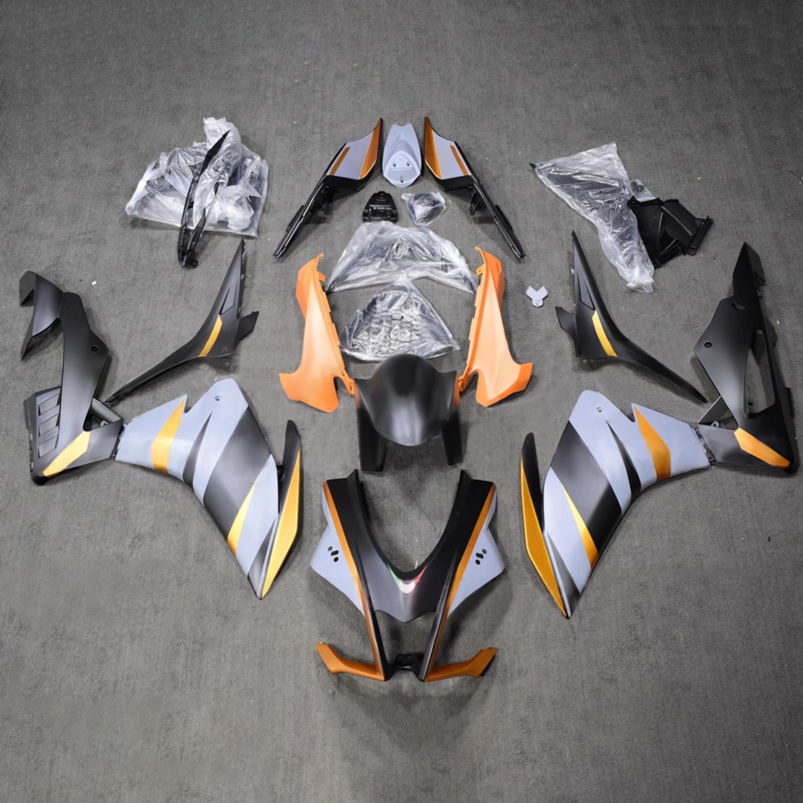 Kit de carénage d'injection Aprilia RSV4 1000 2016-2020 Carrosserie Plastique