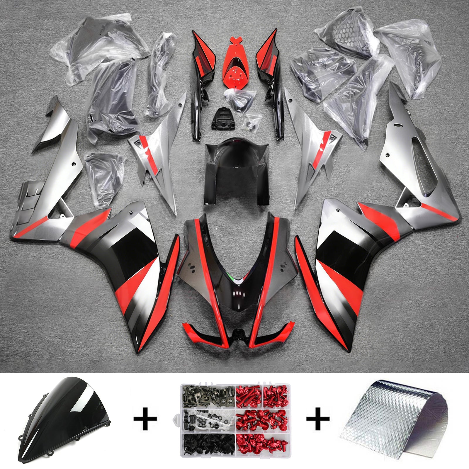 Zestaw Owiewek Wtrysku Aprilia RSV4 1000 2016-2020 Nadwozie Plastik
