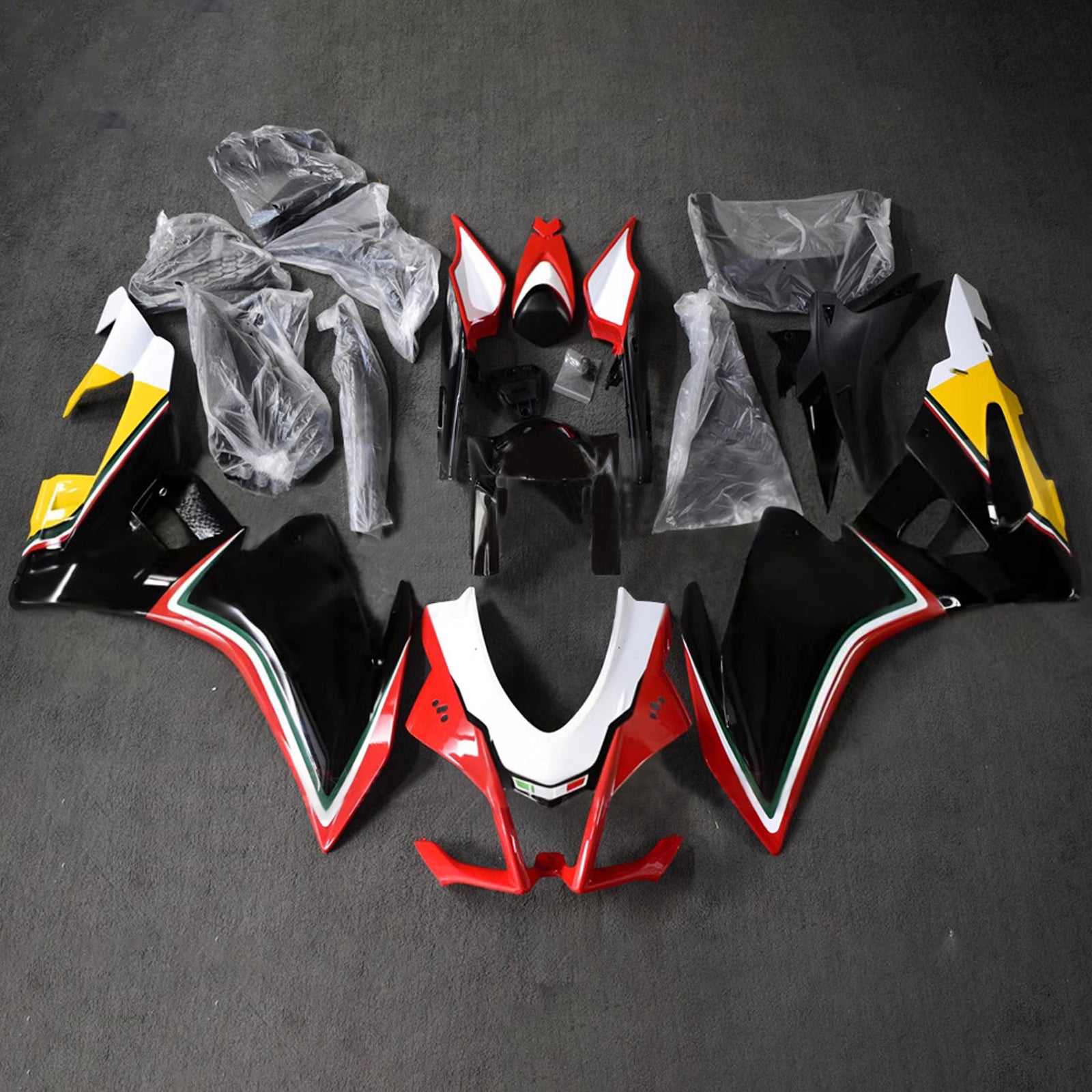Kit de carénage d'injection Aprilia RSV4 1000 2016-2020 Carrosserie Plastique