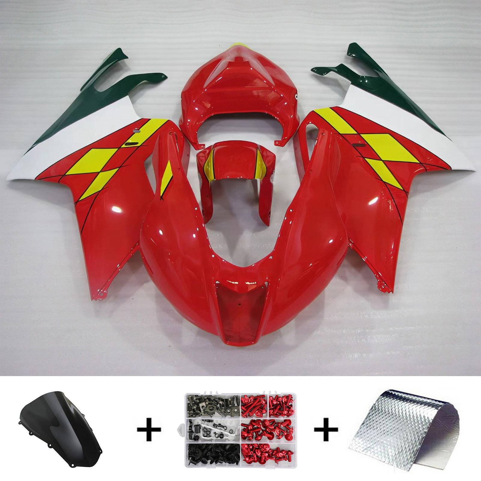 Amotopart Aprilia RSV 1000 2003-2006 Pintasarja Kori Muovi