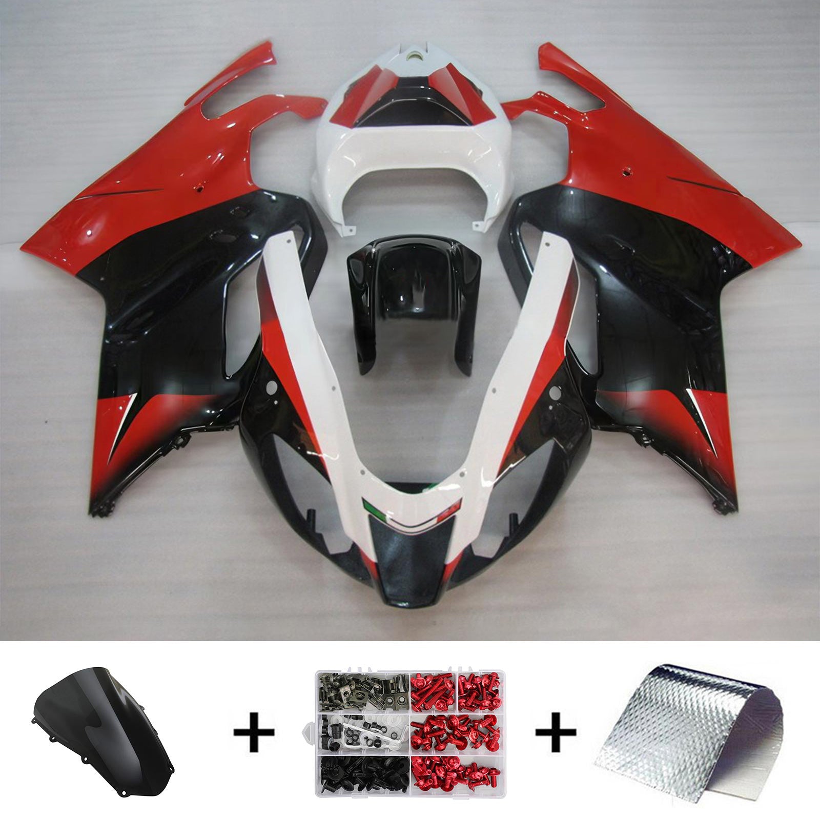 Amotopart Aprilia RSV 1000 2003-2006 Pintasarja Kori Muovi